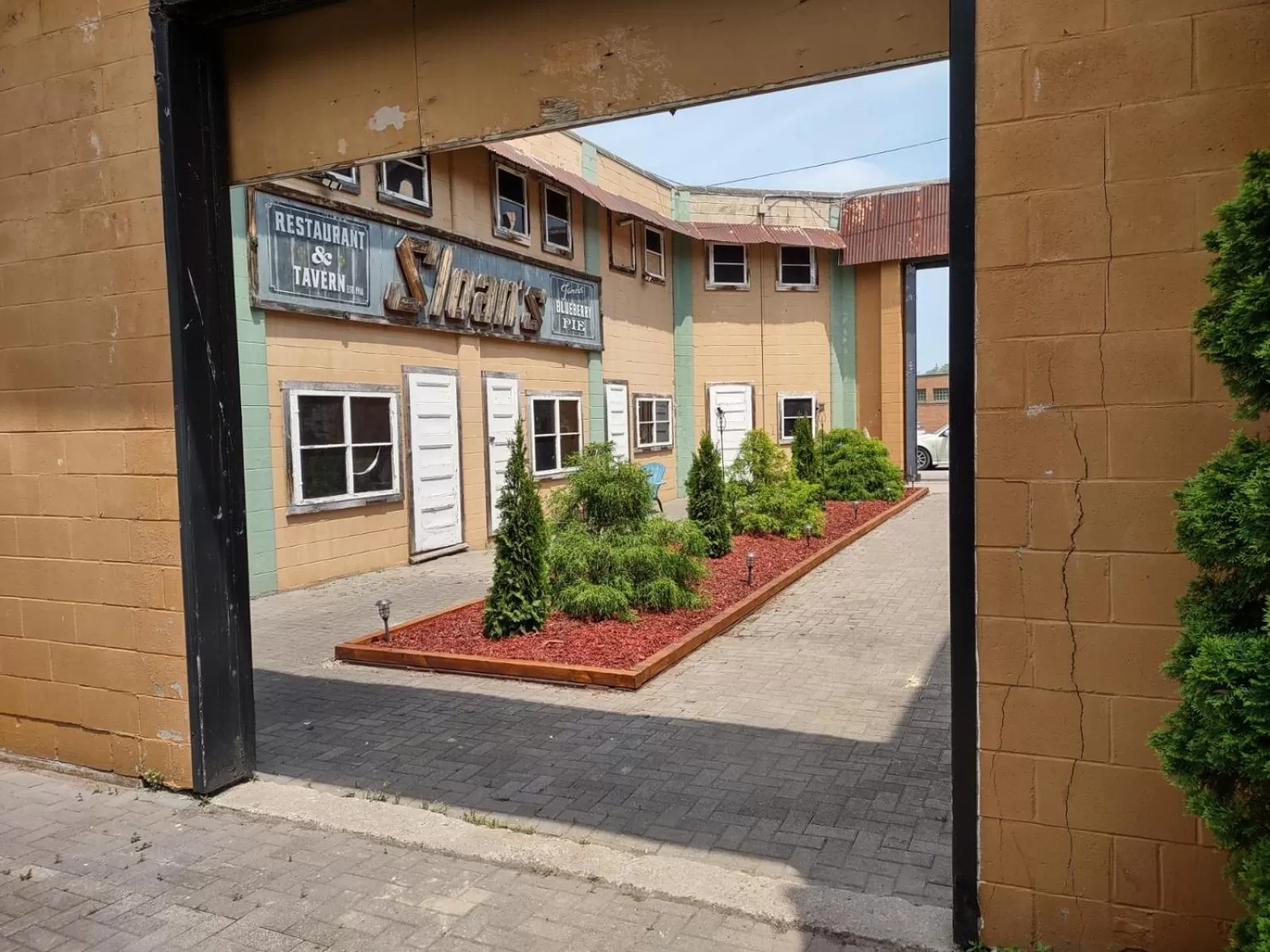 Garden in The King George Inn