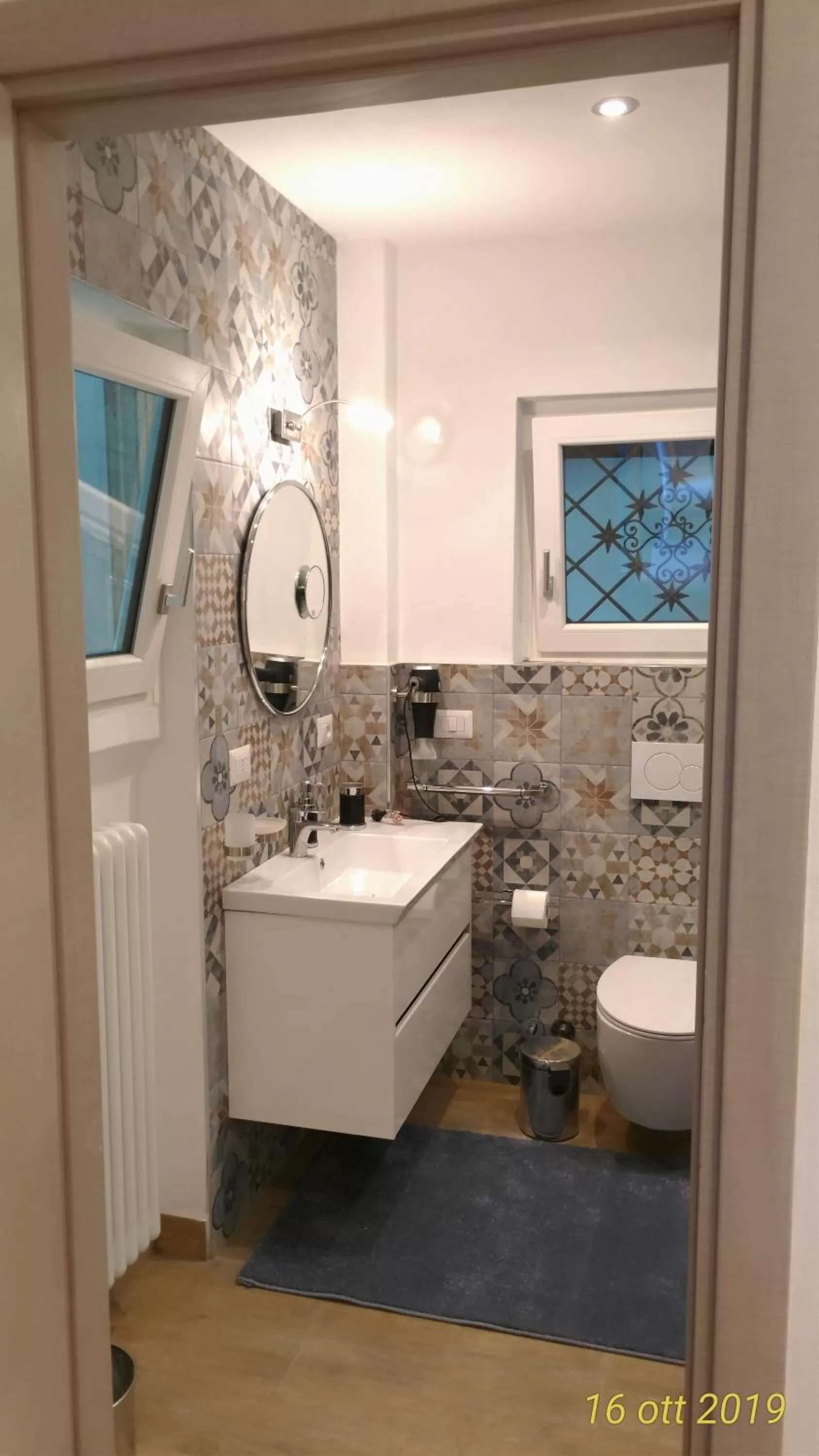 Bathroom in "La Selvetta" bed and breakfast