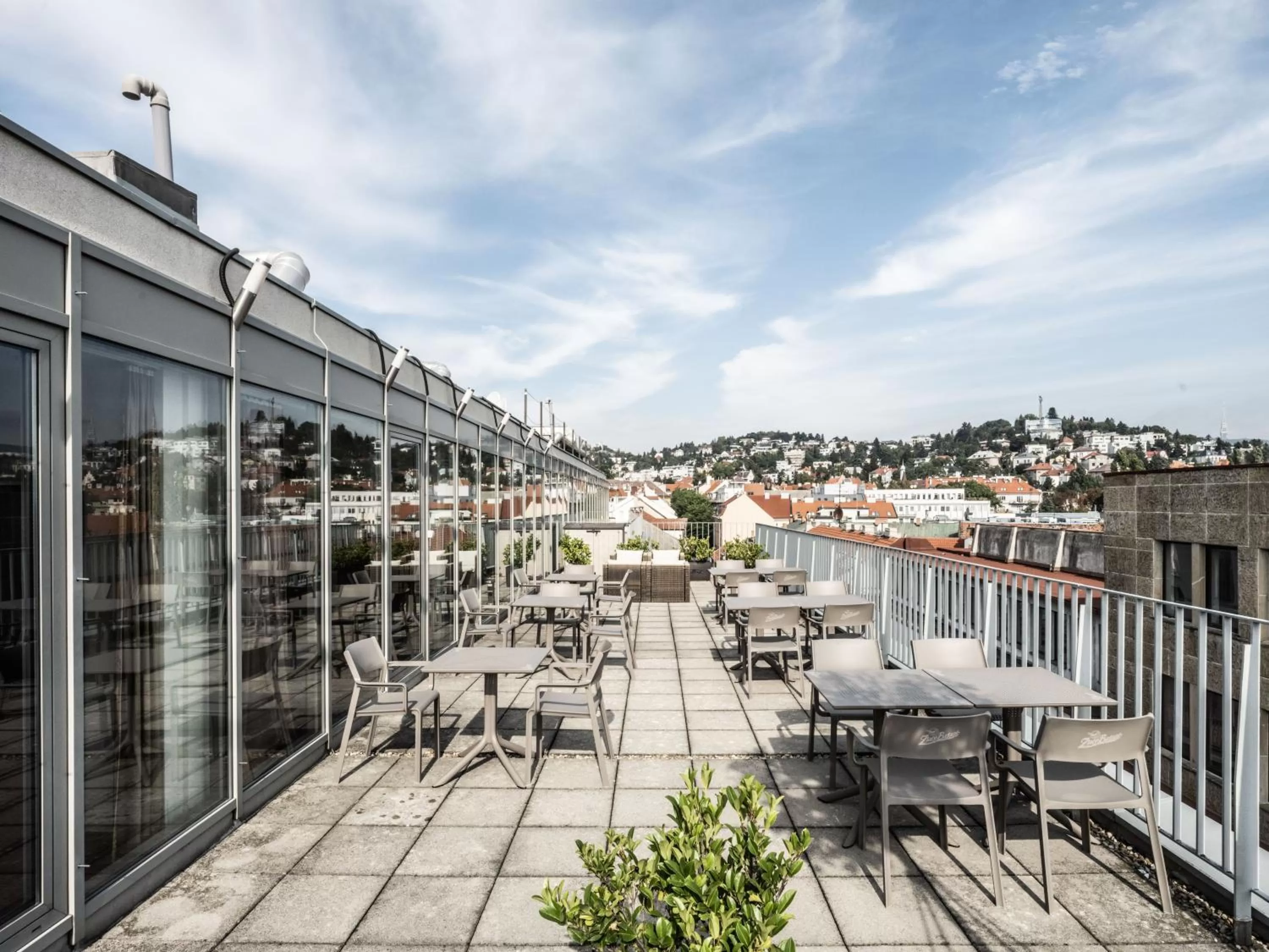 Balcony/Terrace in Falkensteiner Hotel Bratislava