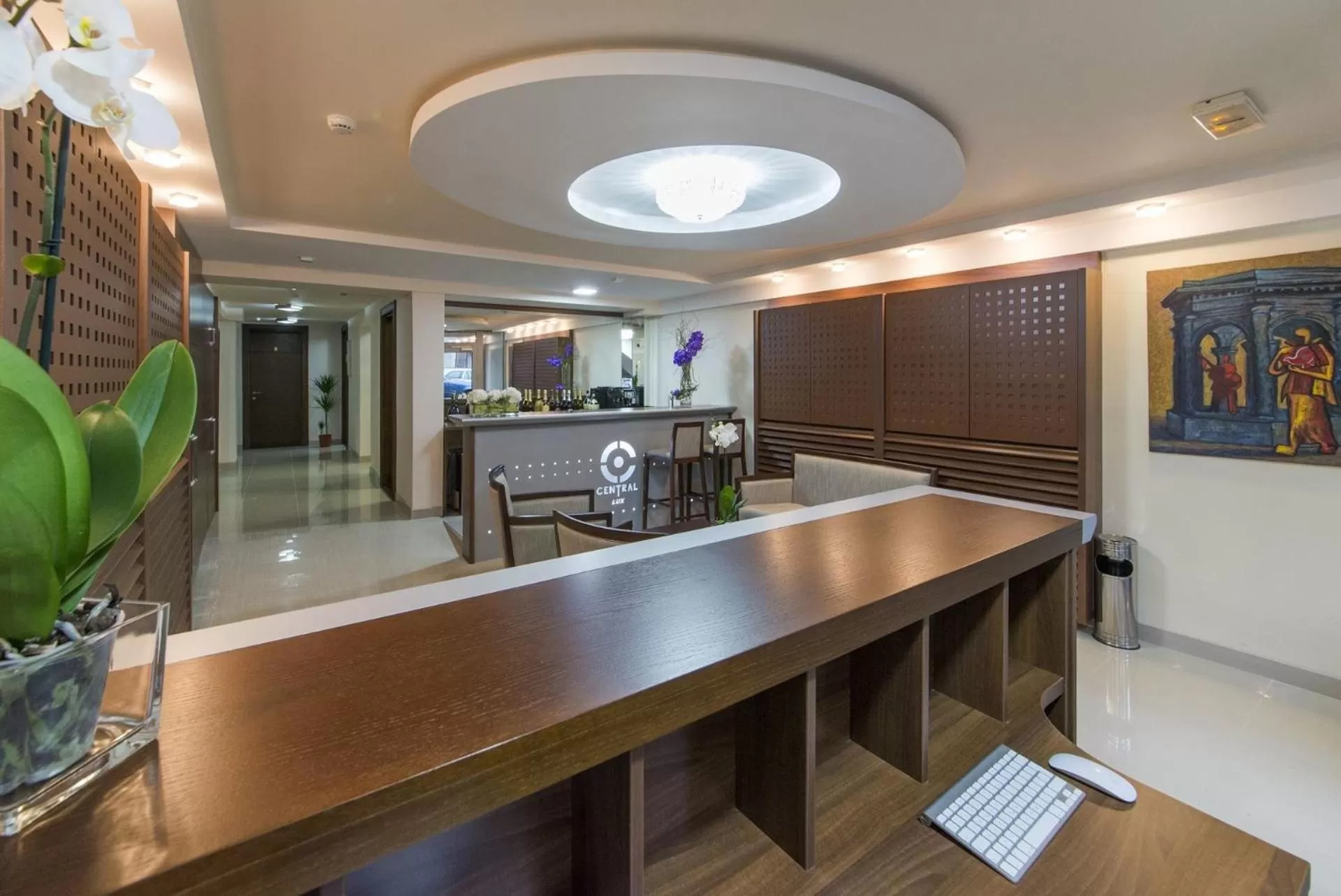 Lobby or reception, Lobby/Reception in Garni Hotel Central Lux