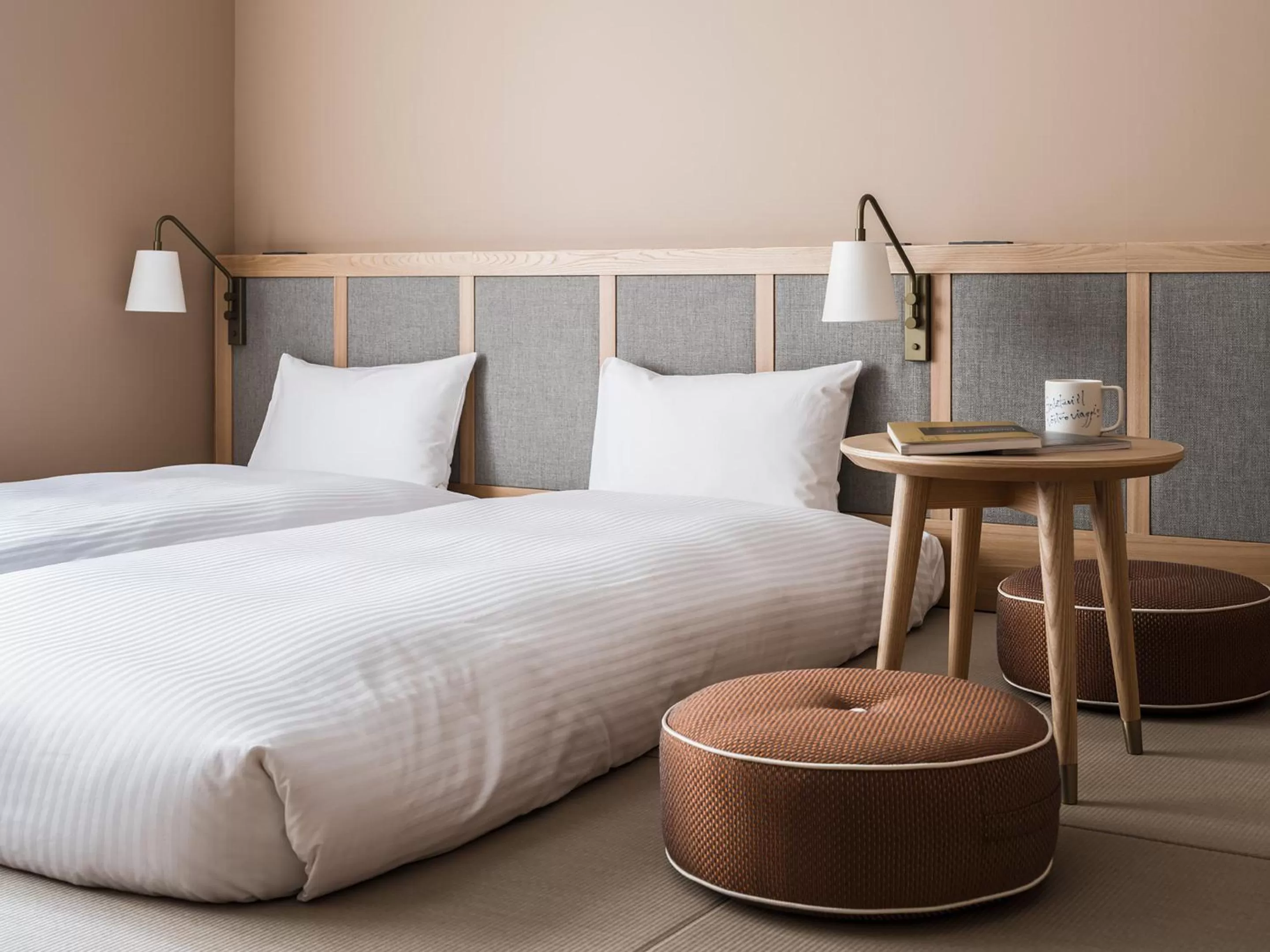 Photo of the whole room, Bed in RAKURO Kyoto by THE SHARE HOTELS