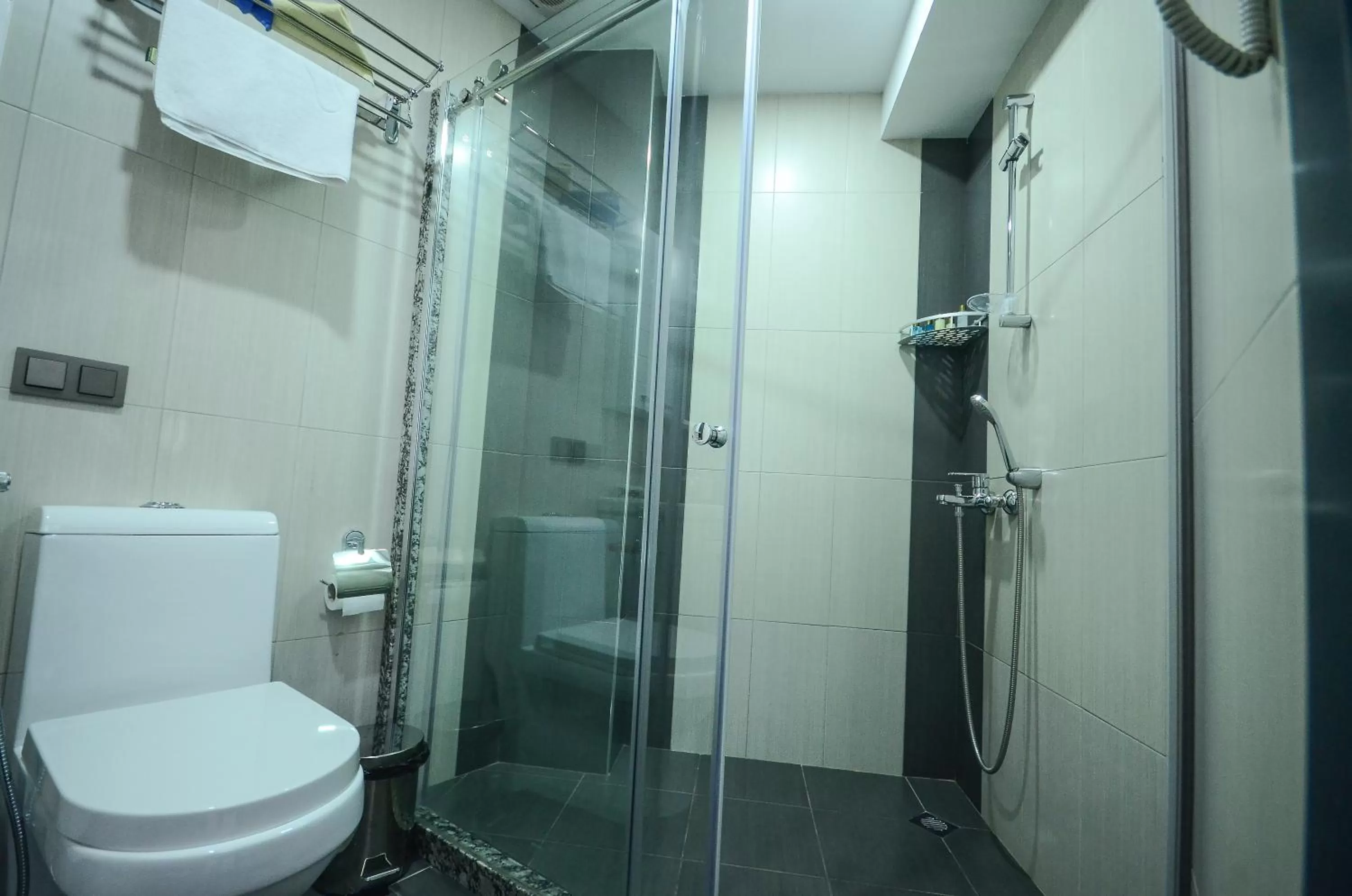 Shower, Bathroom in Batumi Palm Hotel