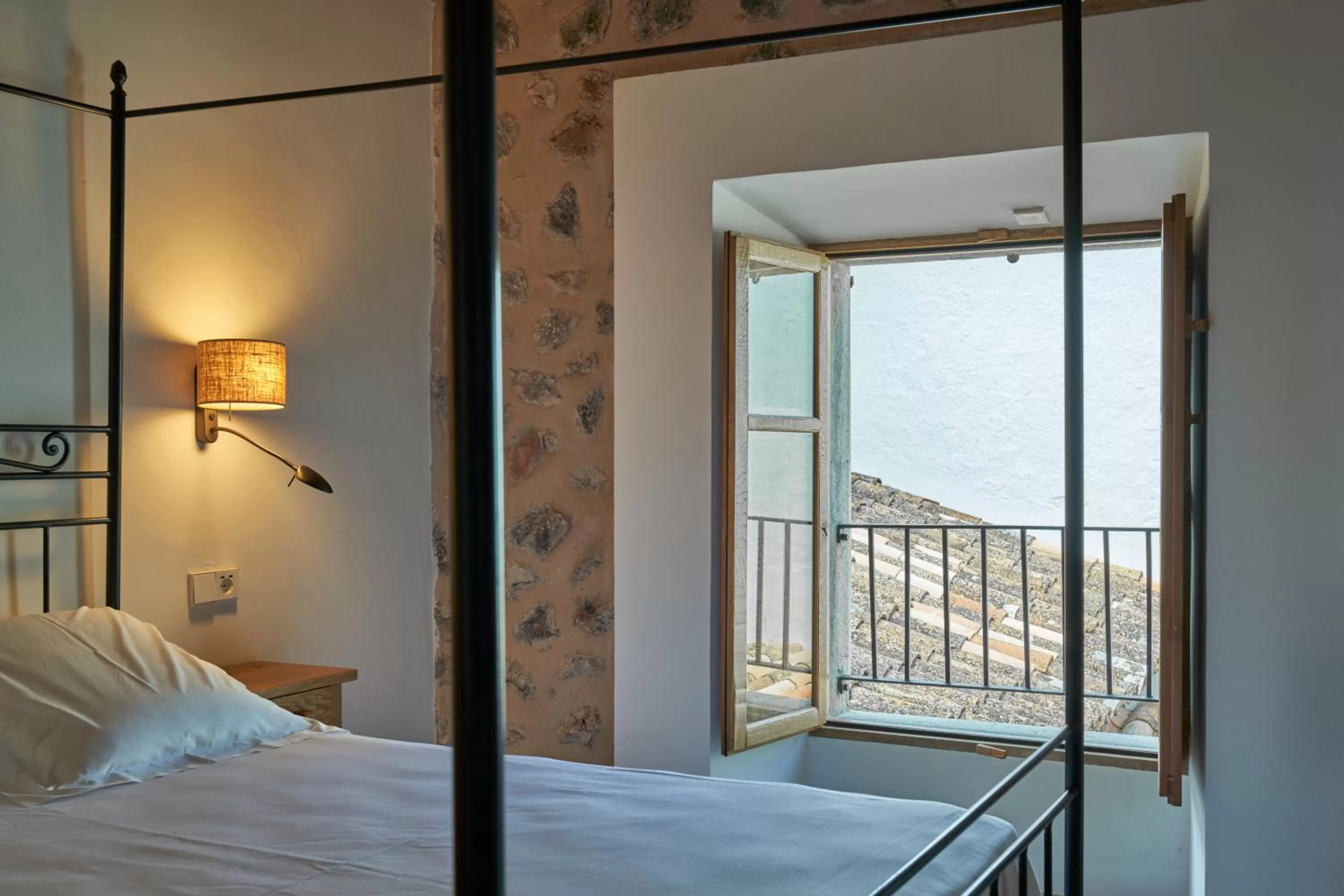 Decorative detail, Bed in Hotel Es Port