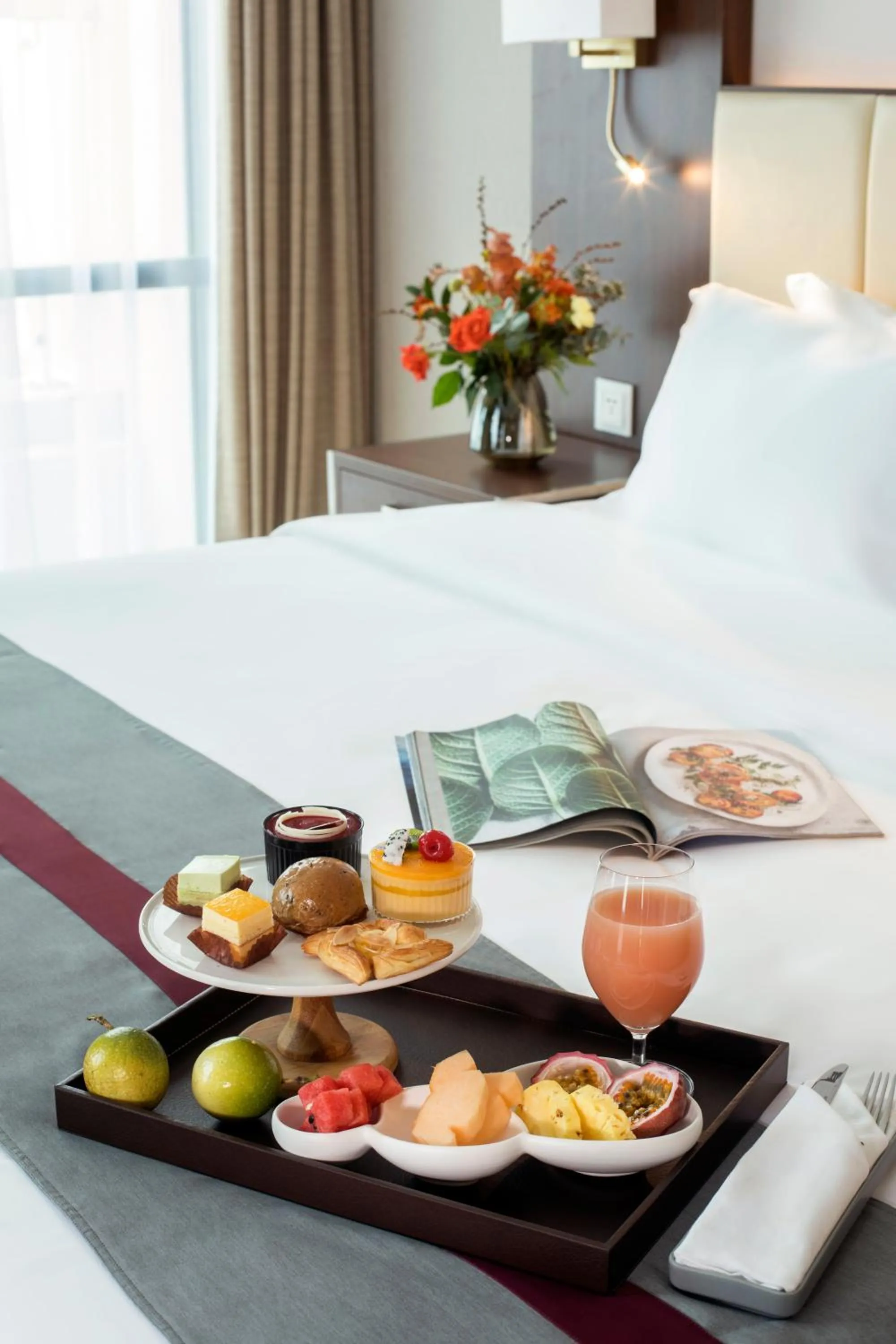 Bed in Grand Vista Hanoi