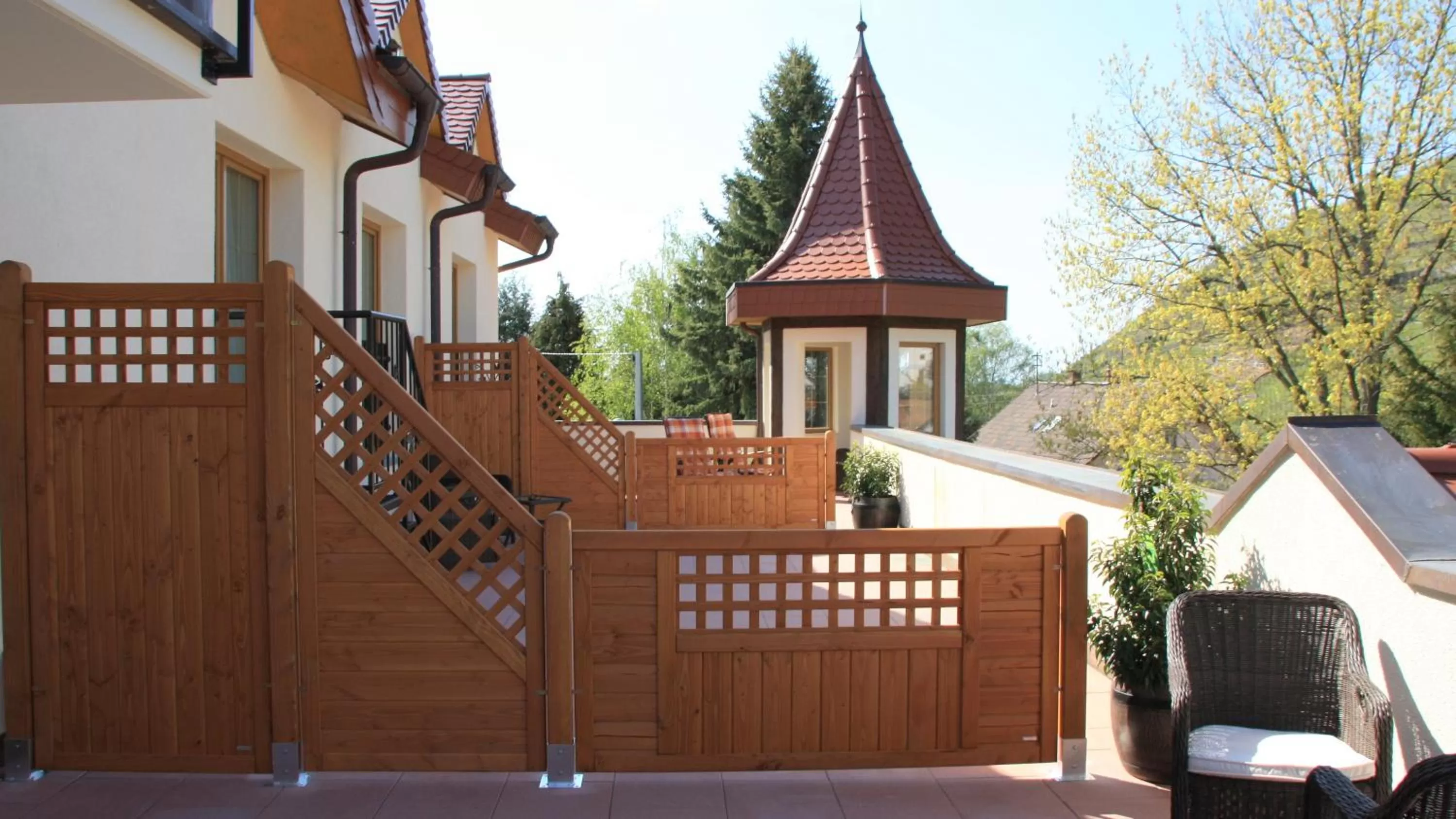 Decorative detail in Hotel Rebstock