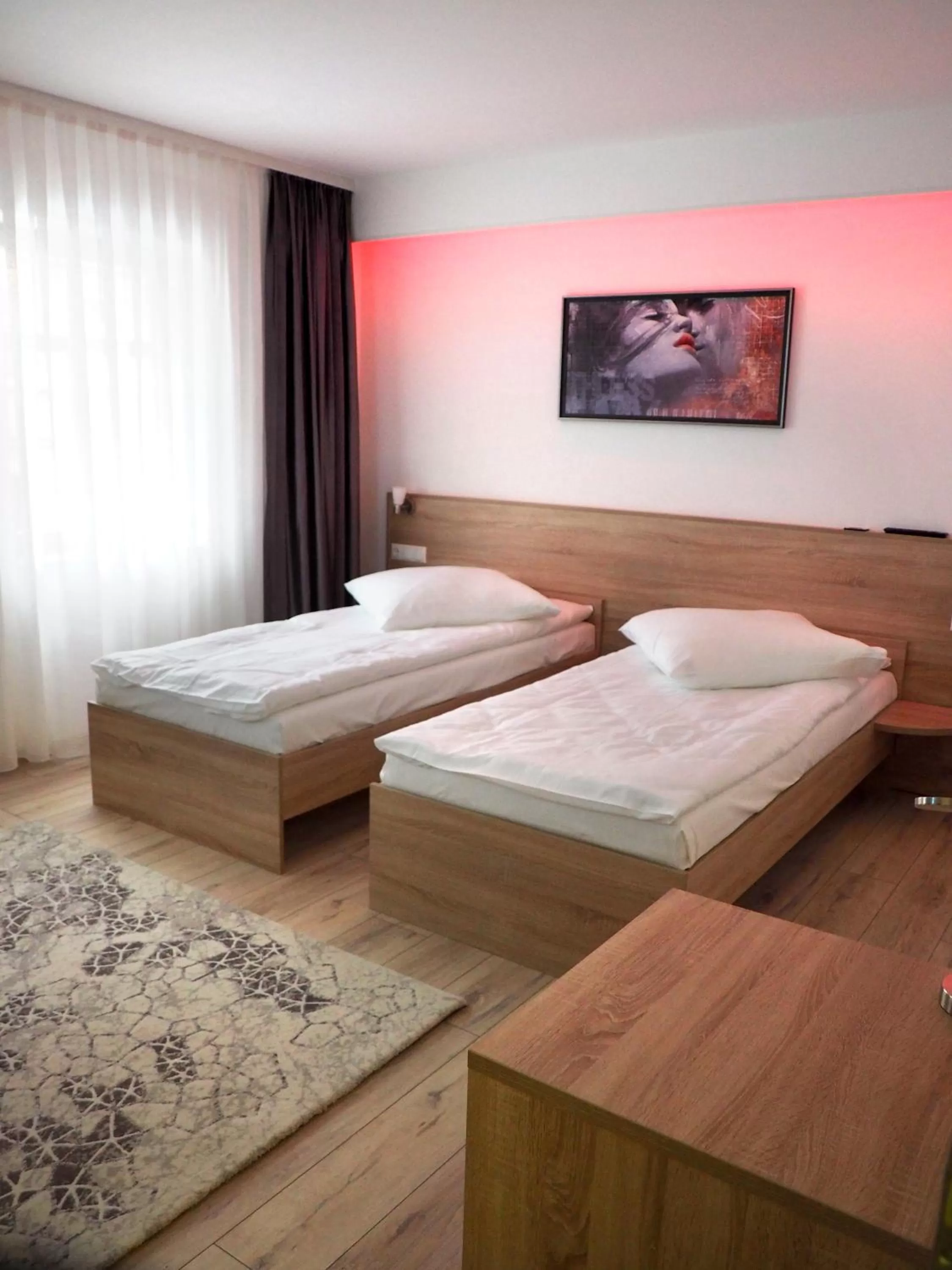 Family, Bed in Pension Villa Colosseo im Herzen von Meiningen