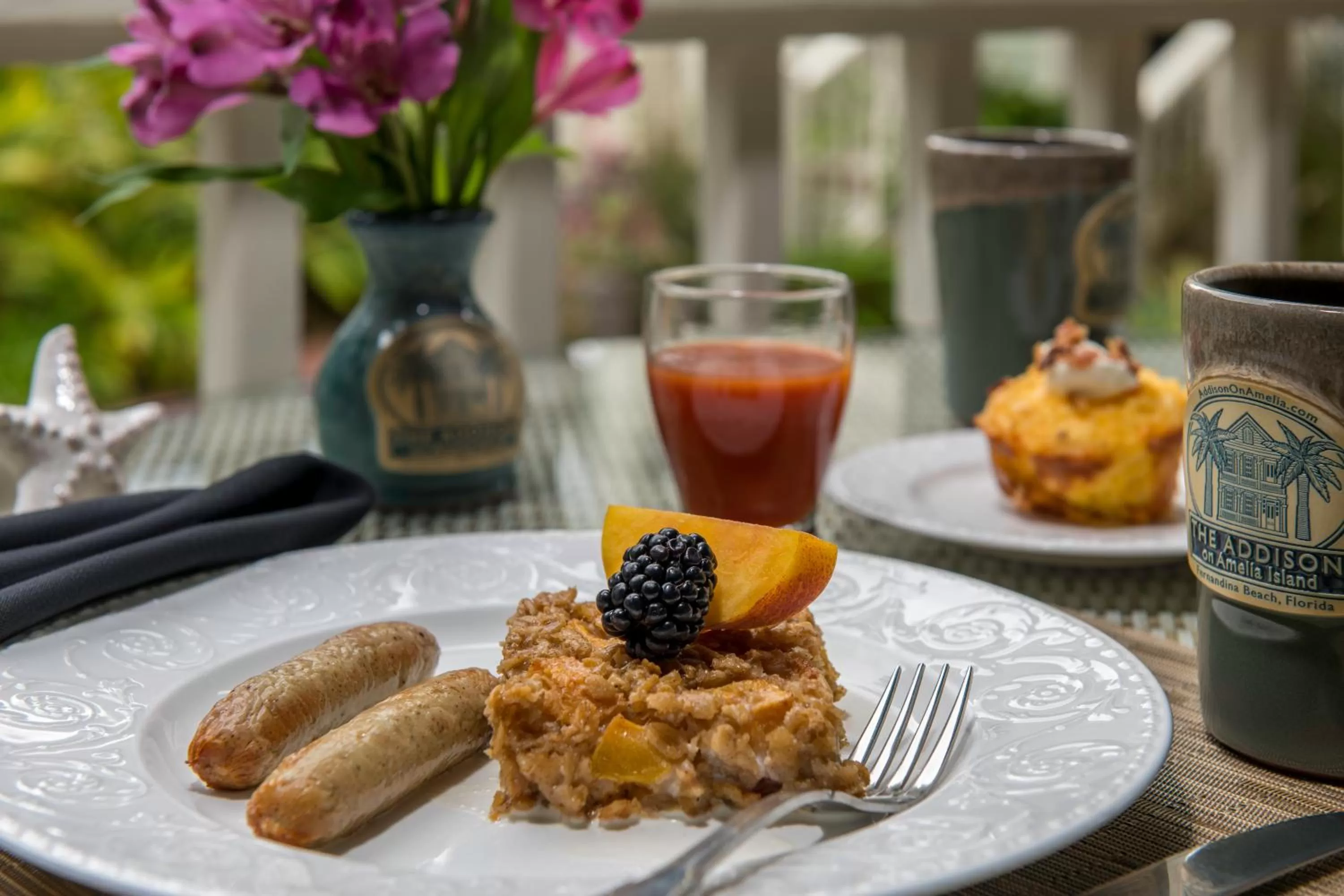 Food close-up in The Addison on Amelia