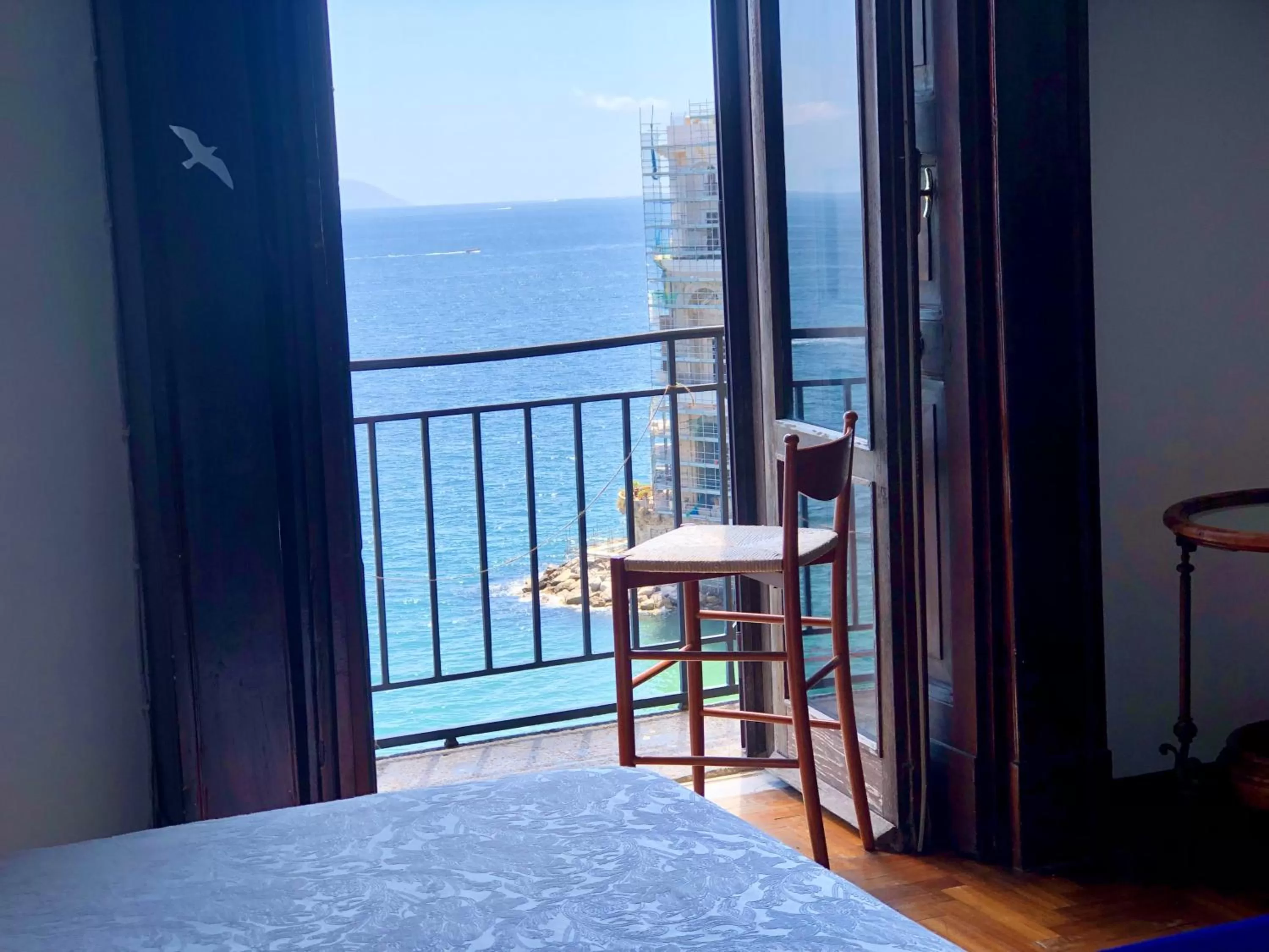 View (from property/room), Bed in B&B Vista Mare