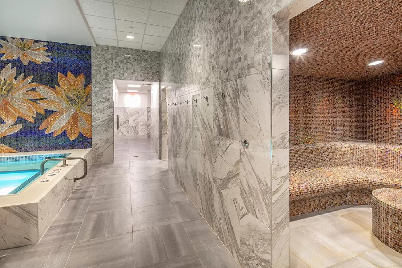 Hot Tub in YO1 Longevity & Health Resorts, Catskills