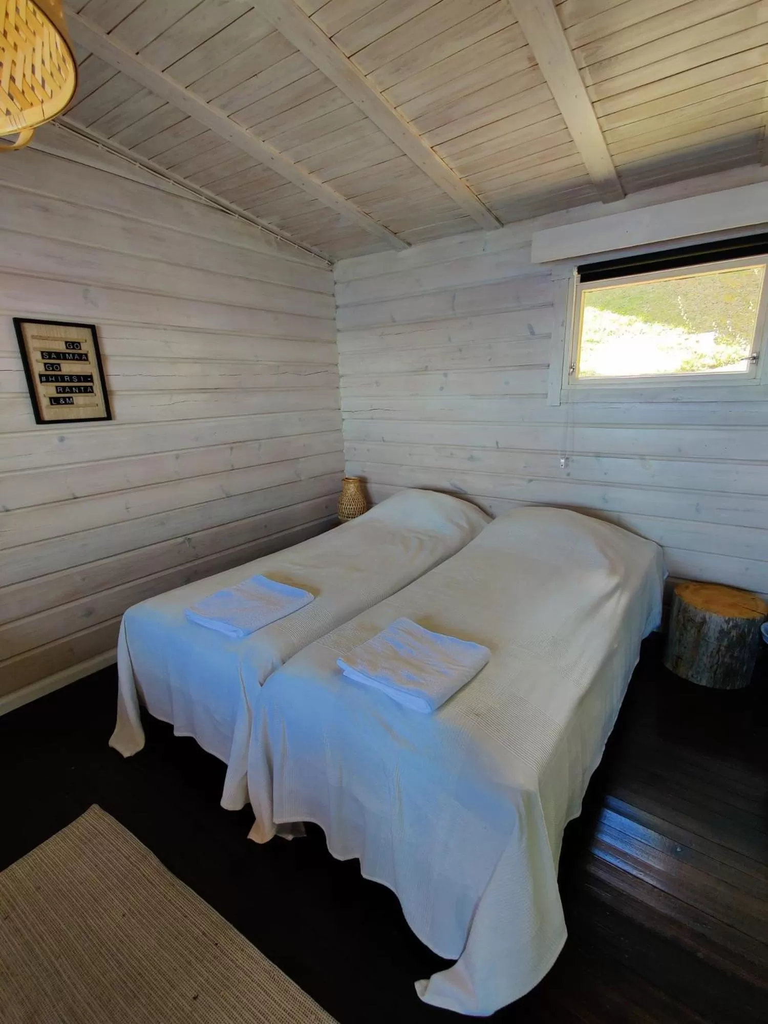 Bed in Hotelli Hirsiranta