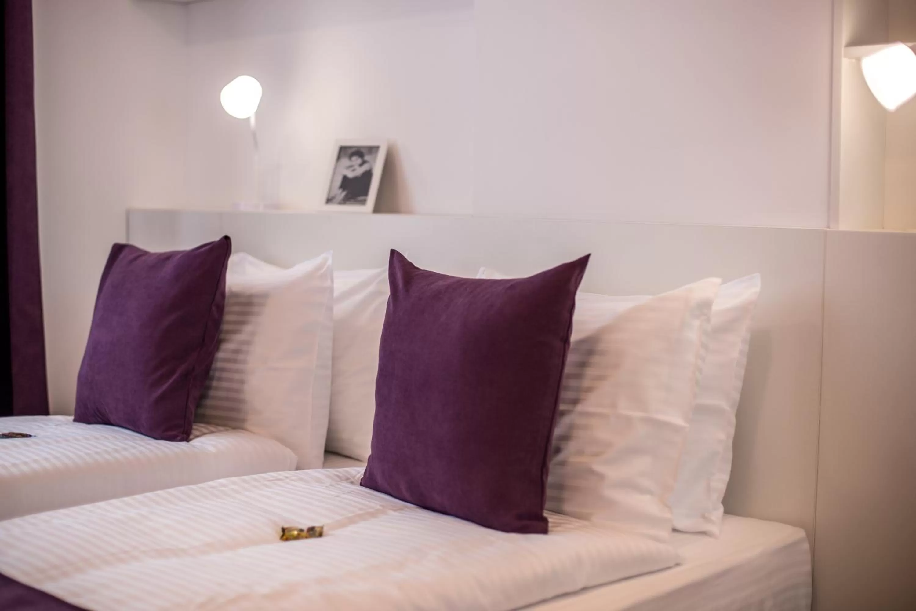 Bed in Mava Apartamente