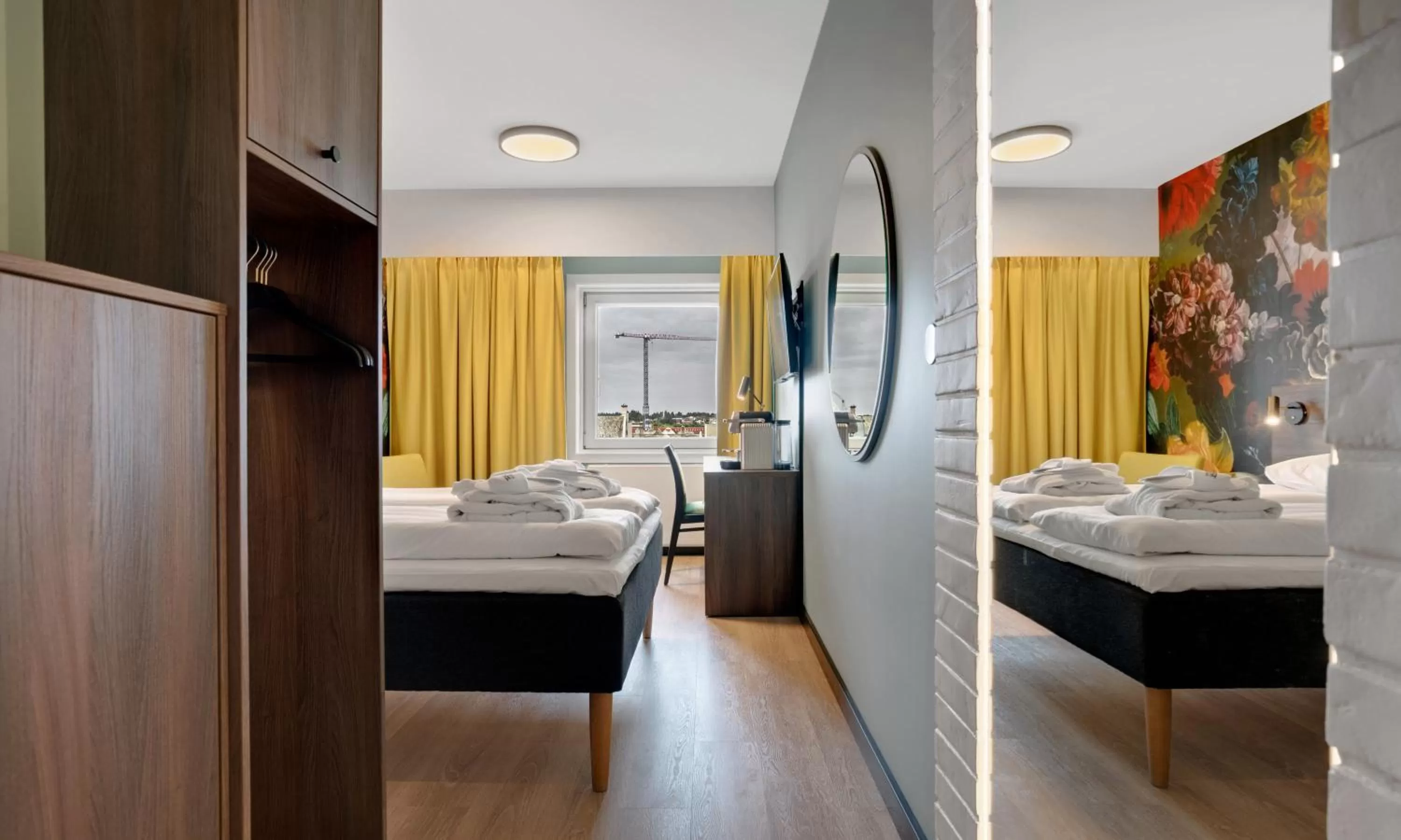 Bed in Thon Partner Hotel Saga