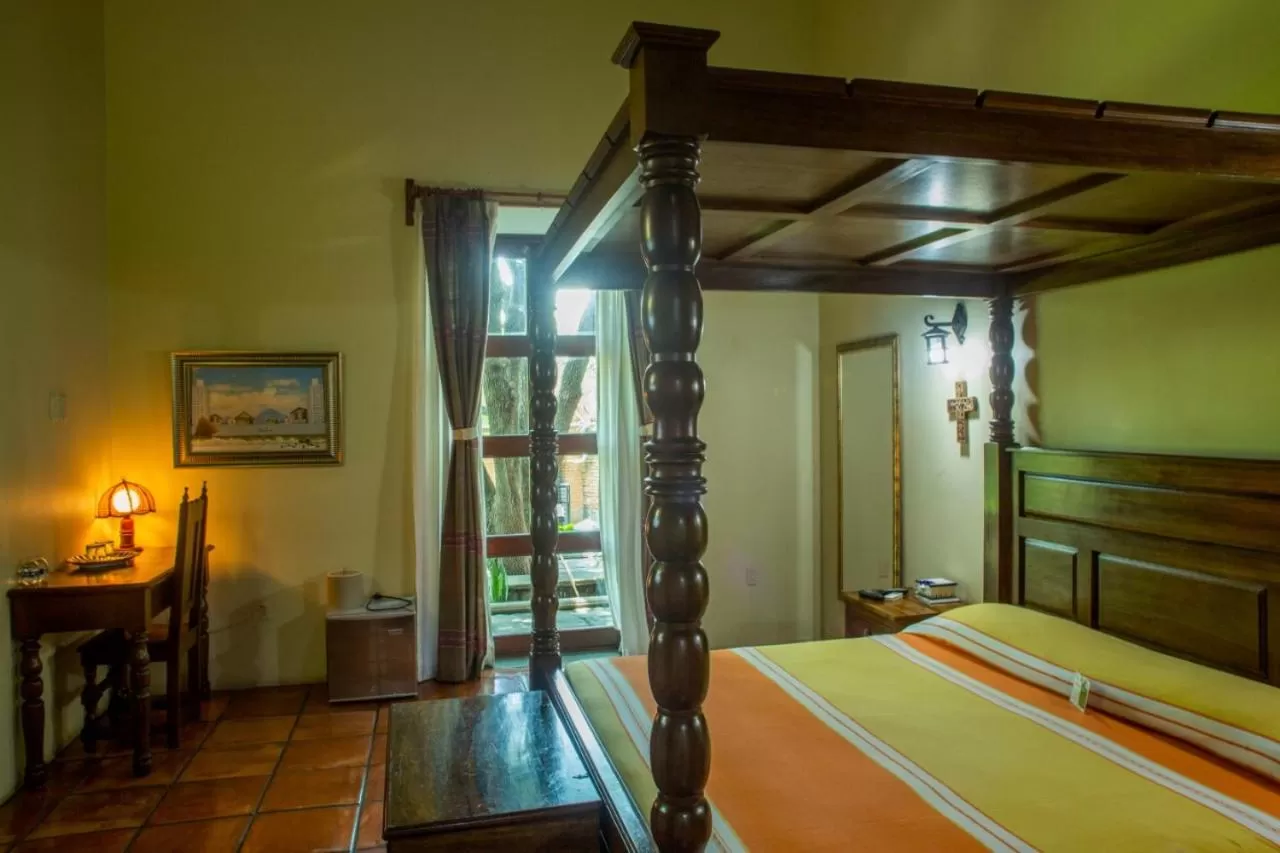 Bed in Hotel Boutique Hacienda del Gobernador