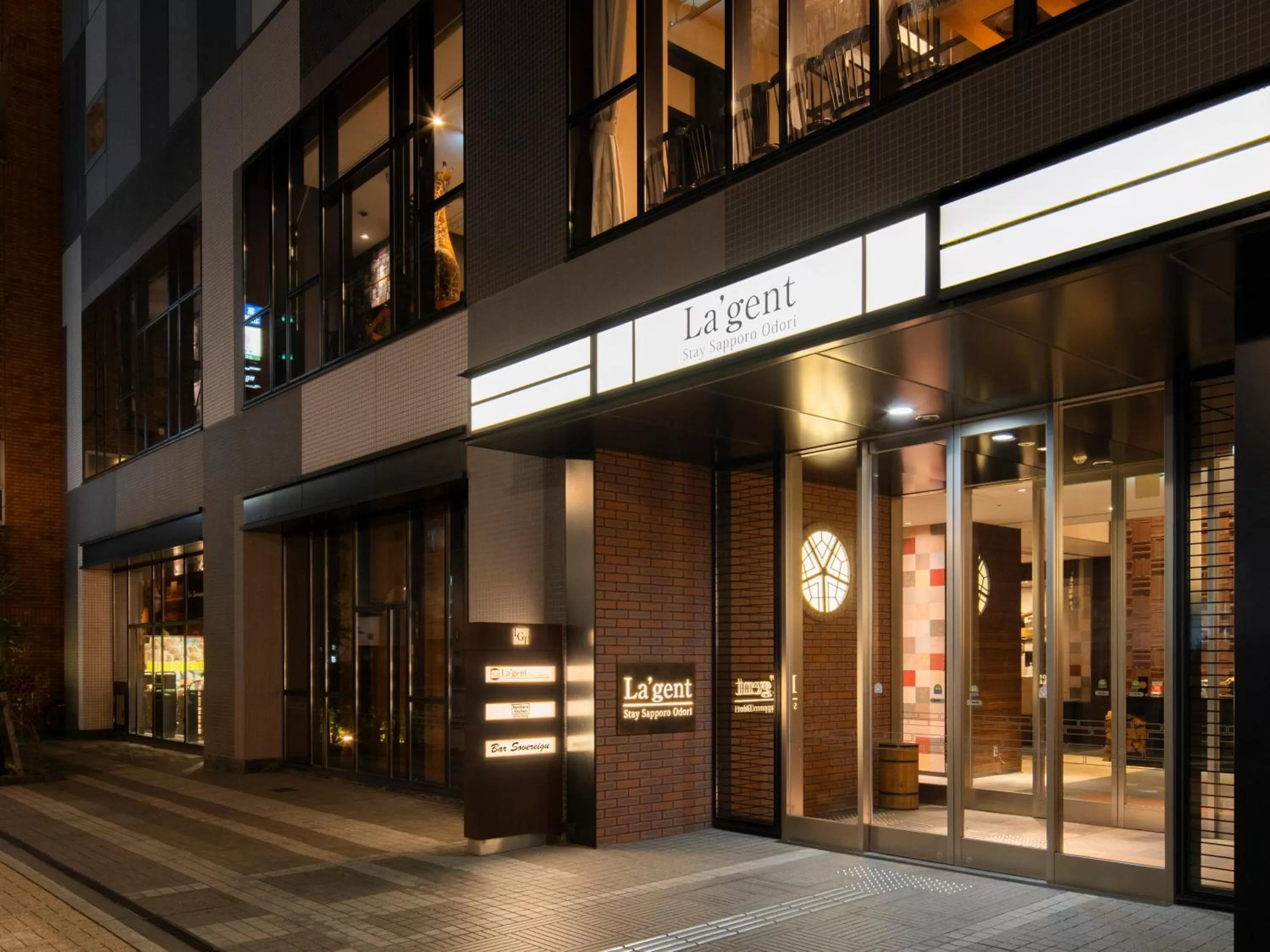 Property building in La'gent Stay Sapporo Odori Hokkaido