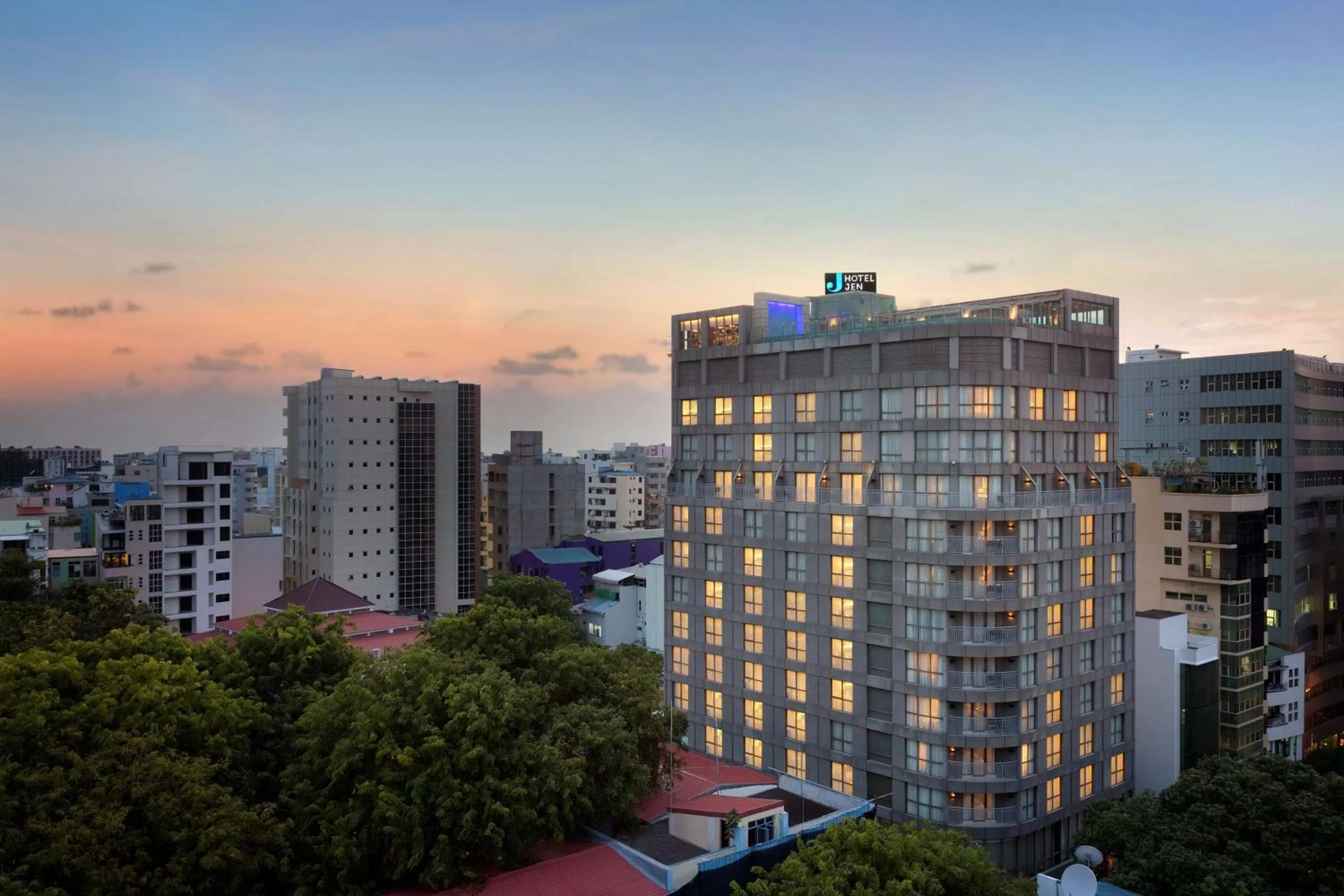 Property building in Jen Maldives Male by Shangri-La