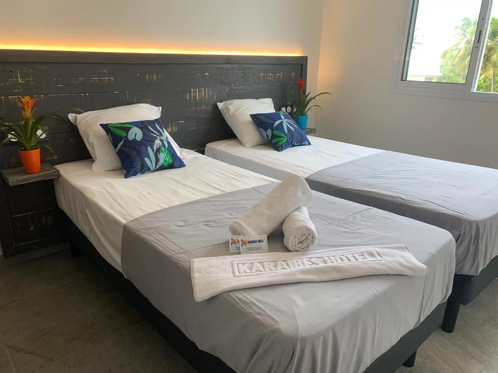 Bed in Karaibes Residence