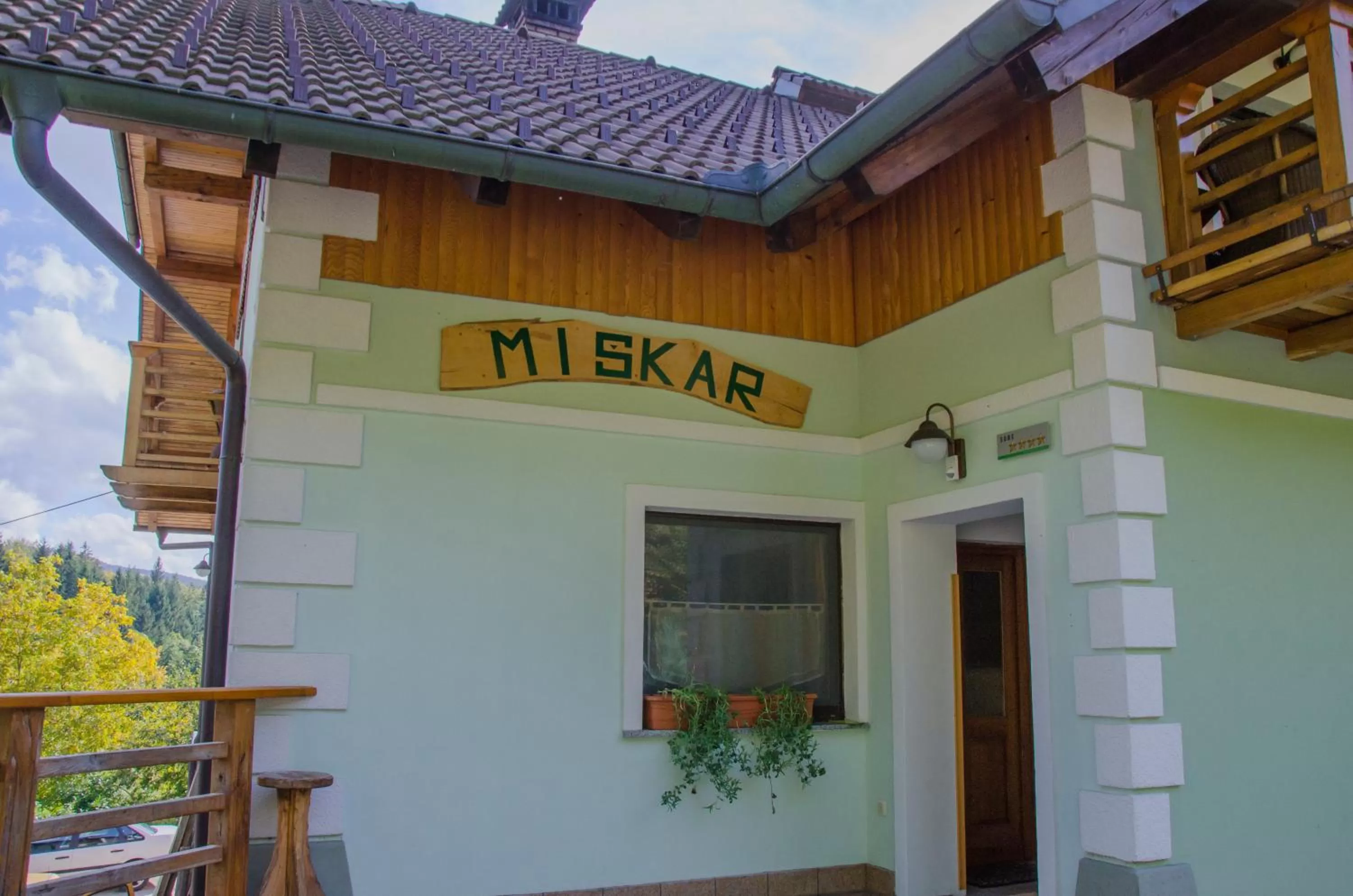 Facade/entrance, Property Building in Miškar Rooms