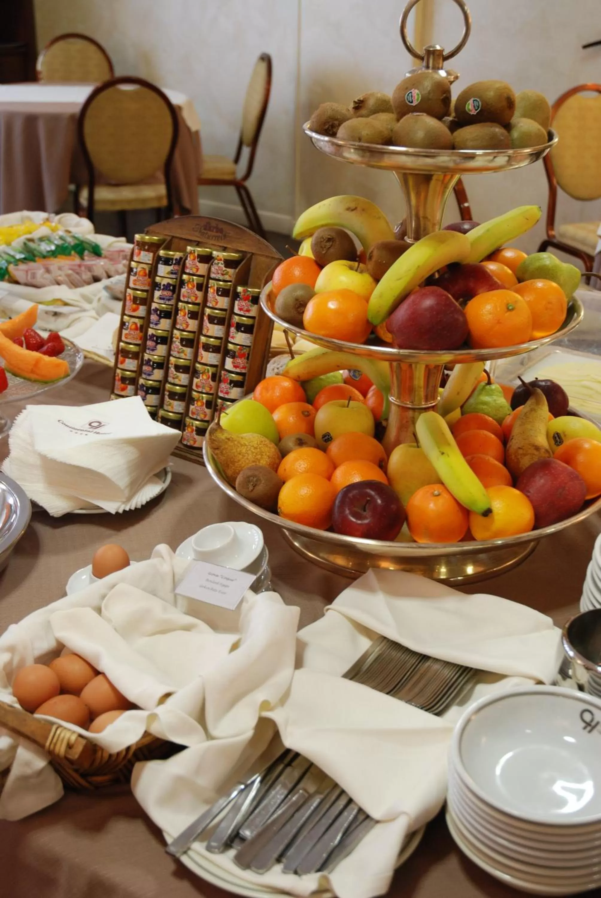 Restaurant/places to eat in Hotel Continental Brescia