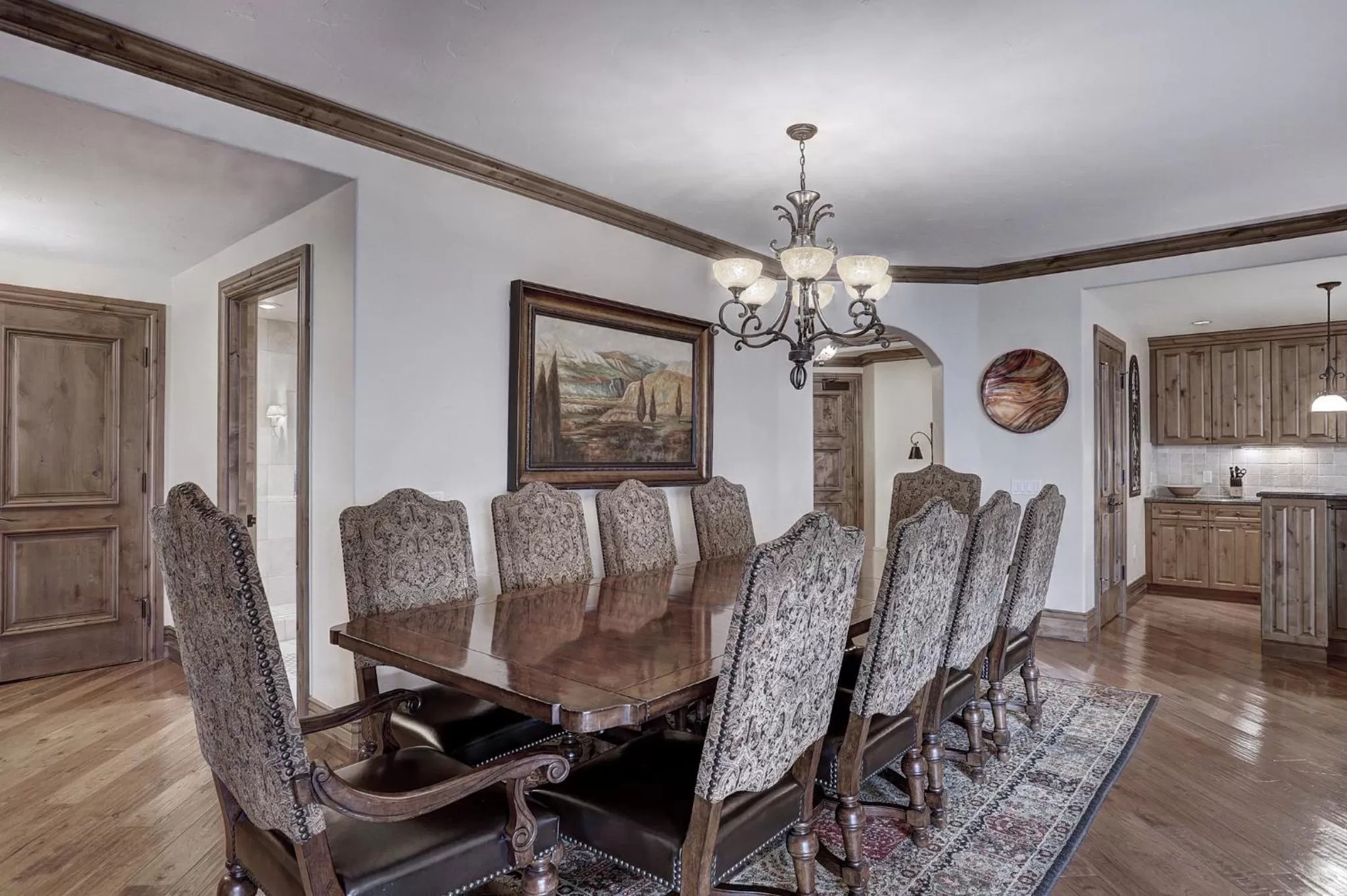 Living room in The Arrabelle at Vail Square, a RockResort, by Vail Resorts