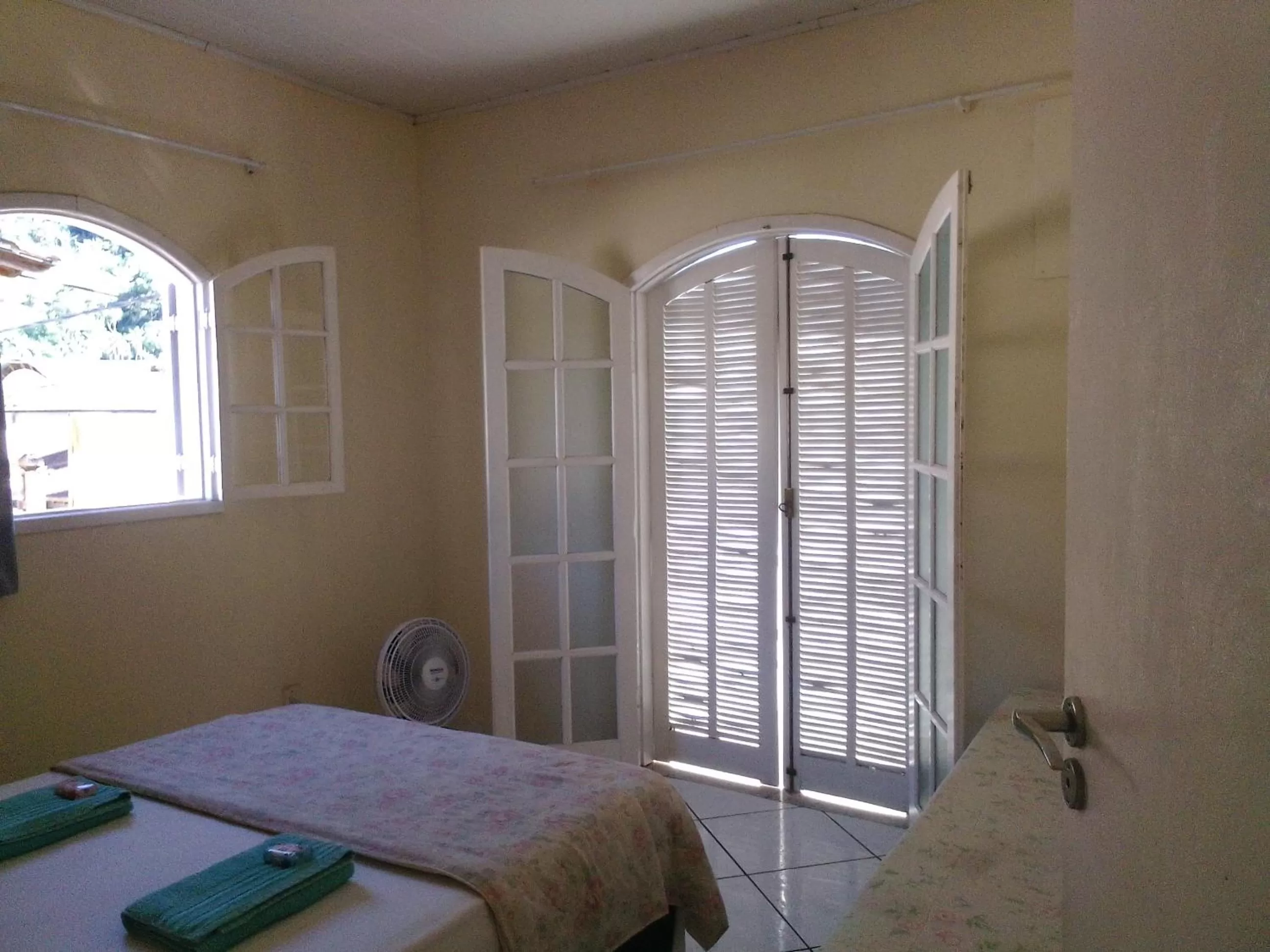 Bed in Hospedagem Pousada Fantasia Paraty