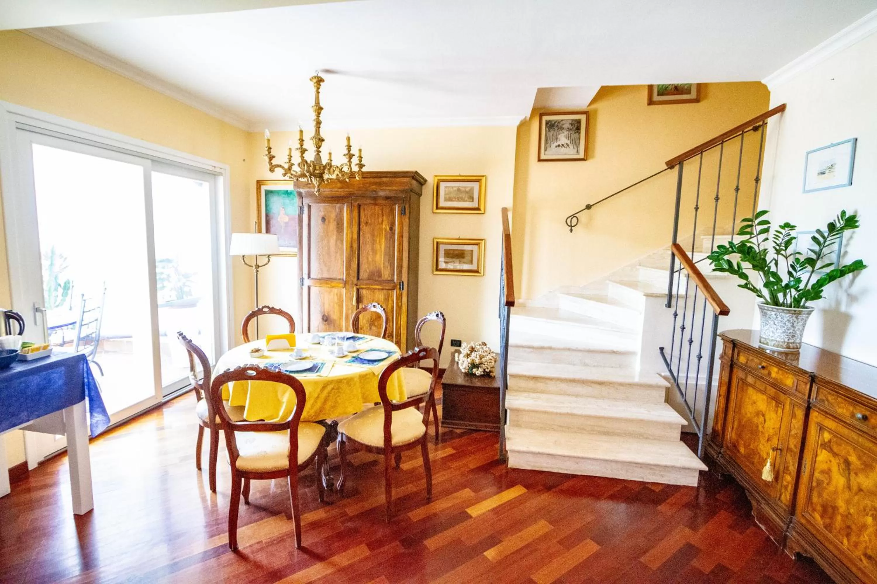 Garden view in B&B L'ORIZZONTE