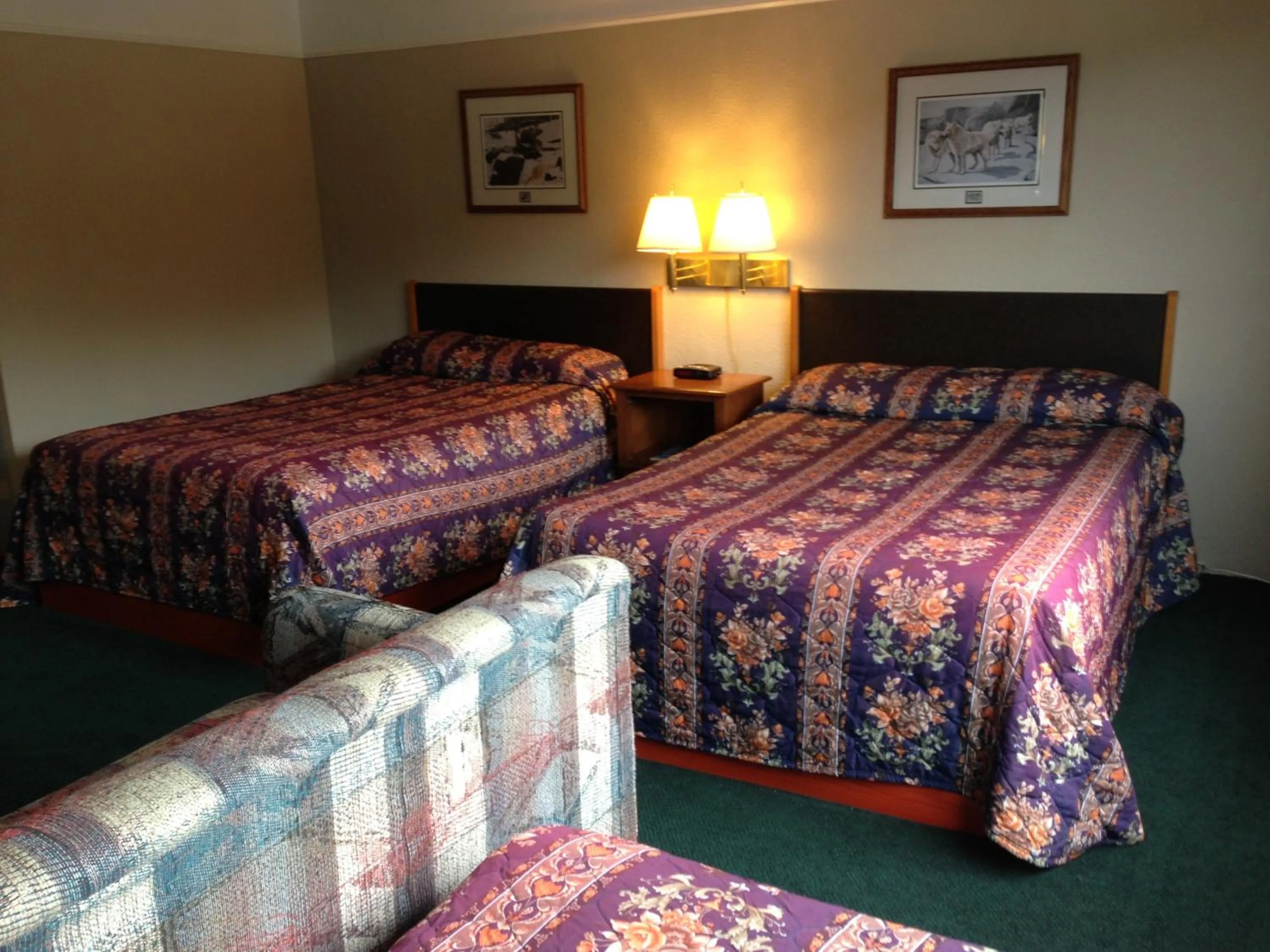 Bed in Moby Dick Inn