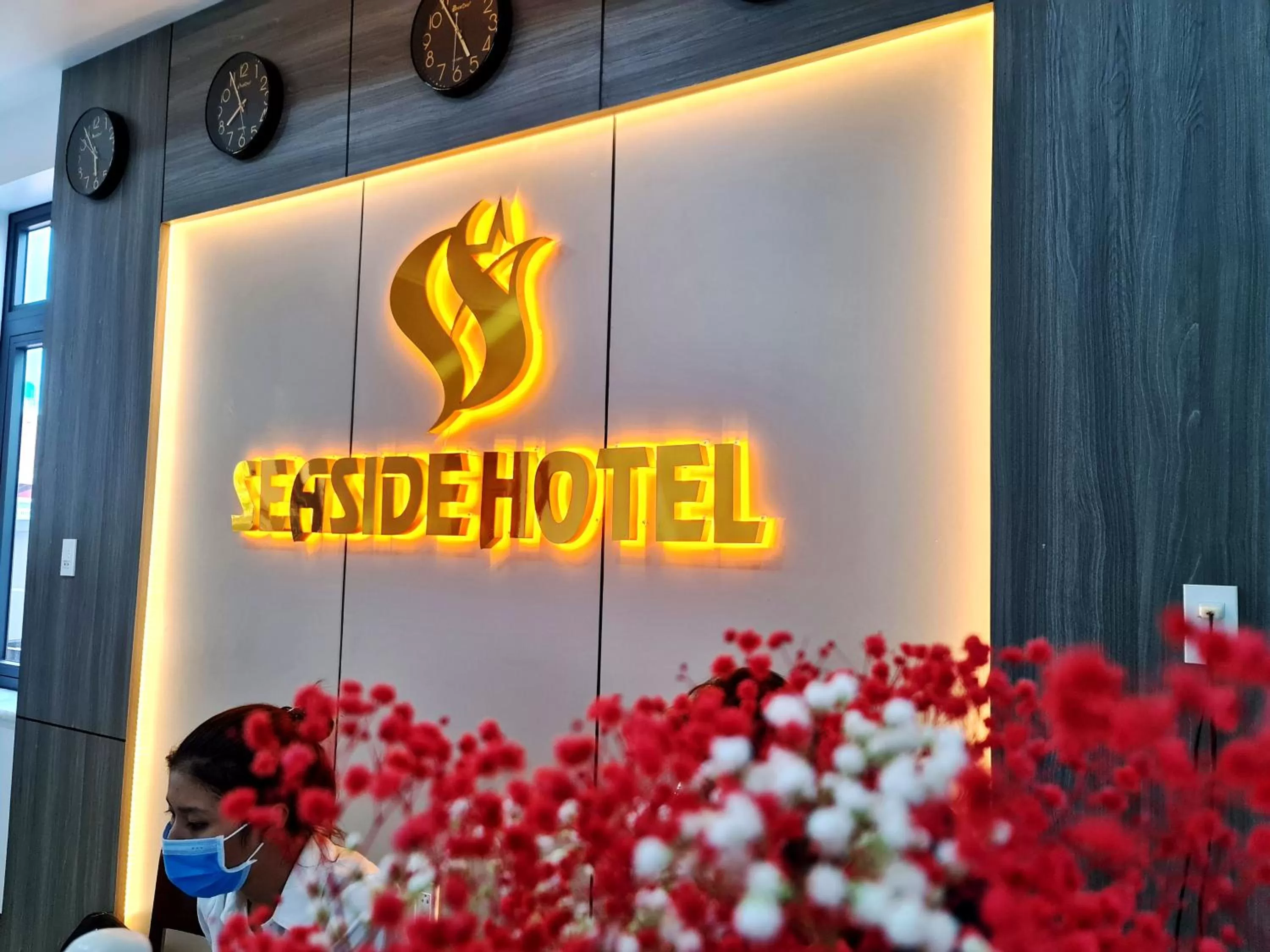 Logo/Certificate/Sign in Seaside Hotel - Rach Gia