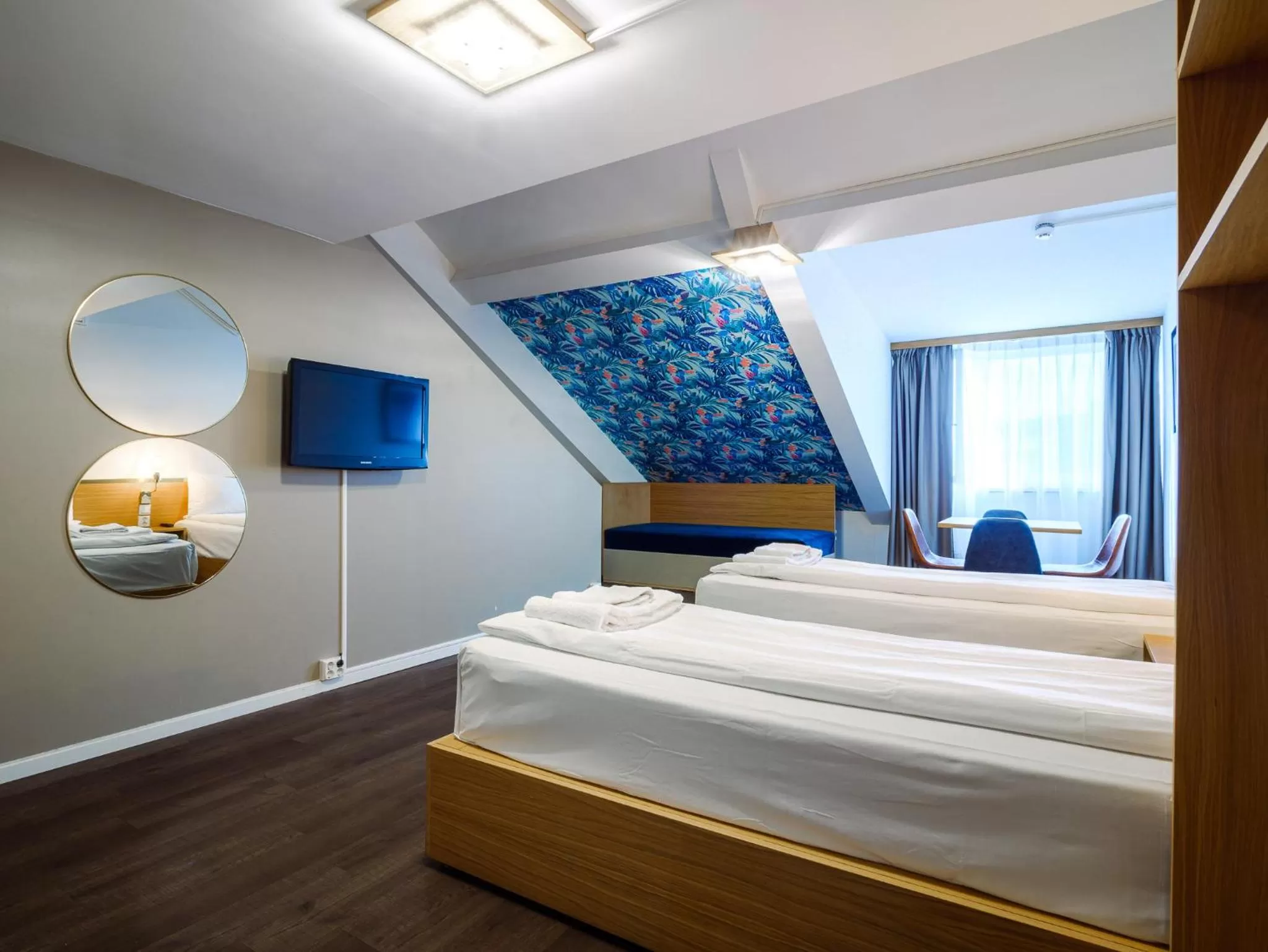 Bed in Central City Apartments