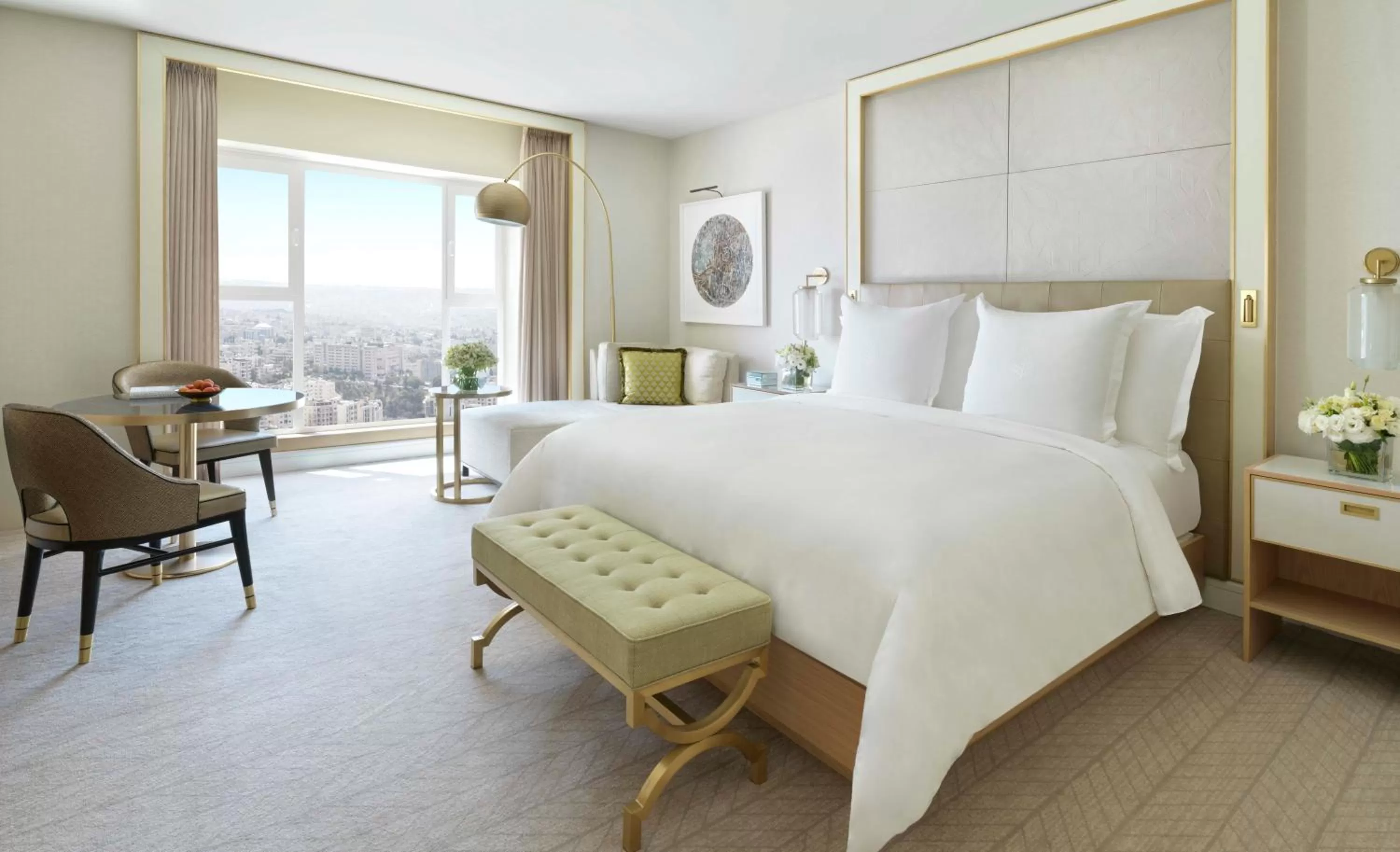 Bedroom, Bed in Four Seasons Hotel Amman