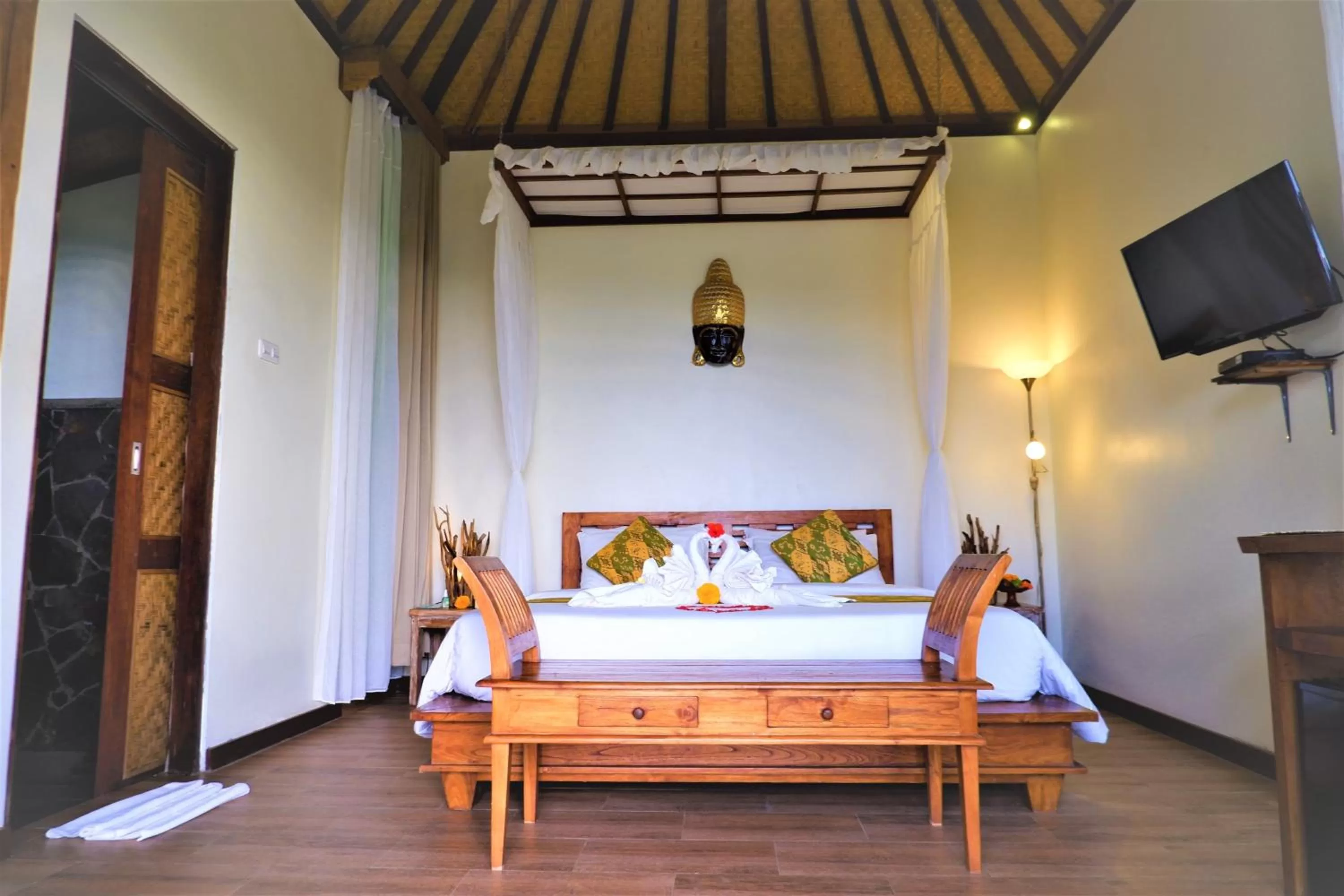 Bedroom, Bed in Swar Bali Lodge
