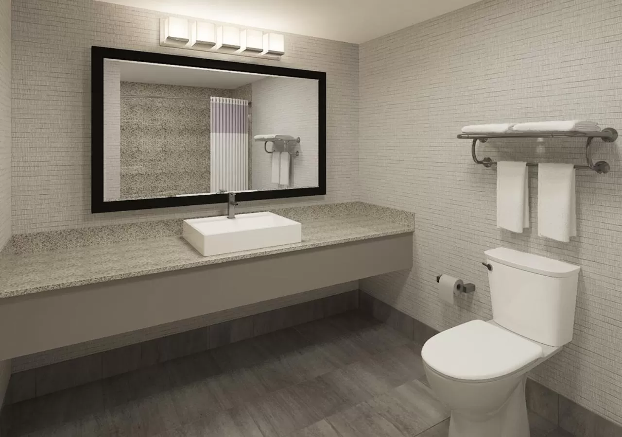 Bathroom in Circus Circus Reno Hotel Casino at THE ROW