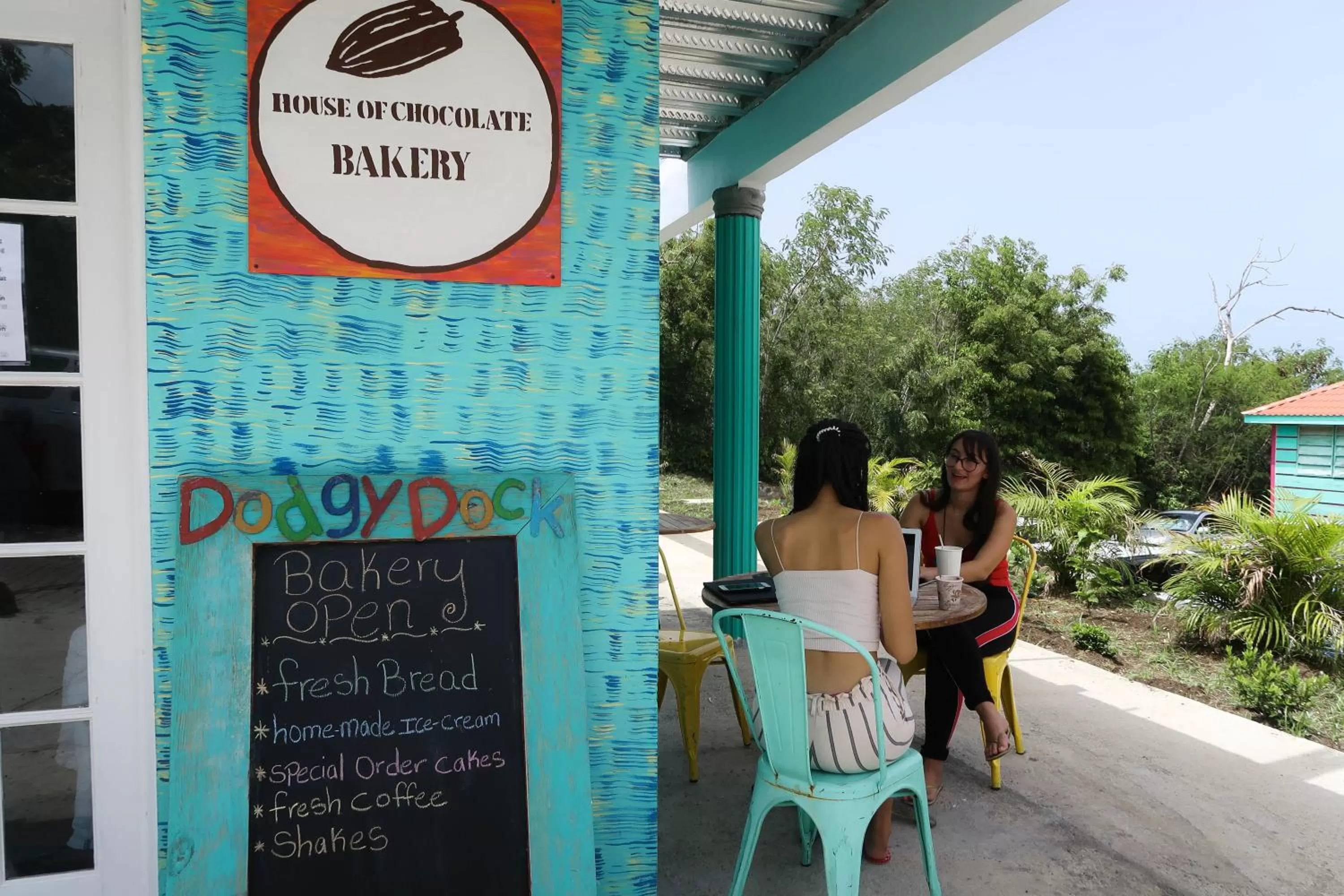 Food in True Blue Bay Resort