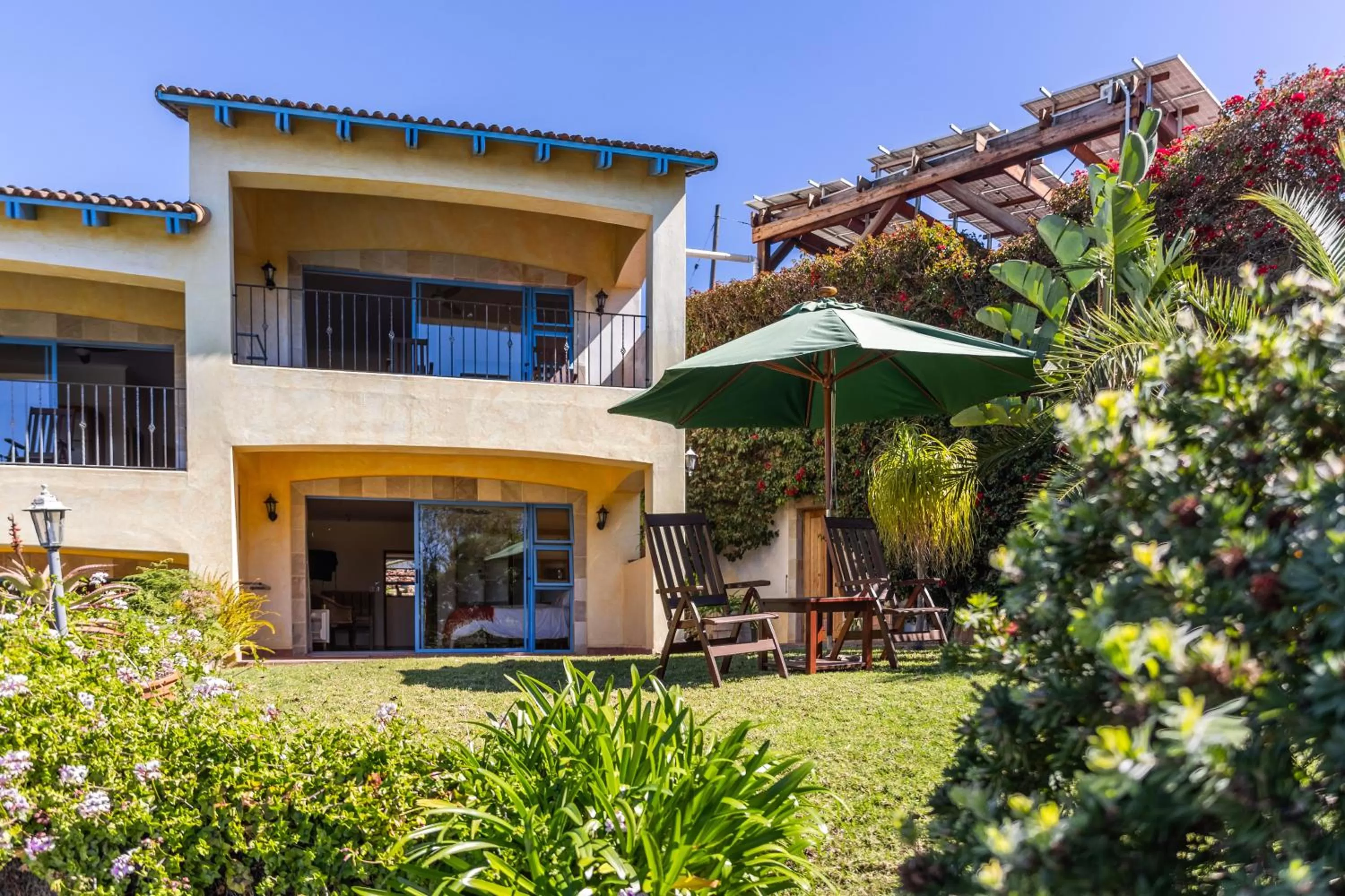 Garden, Property Building in Gästehaus Pinkepank
