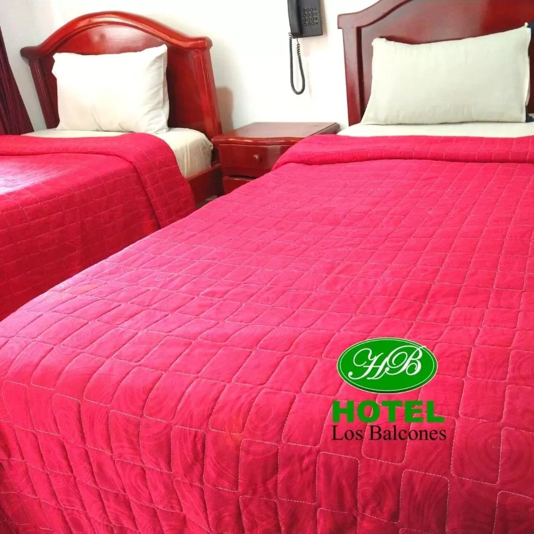 Bed in HOTEL LOS BALCONES