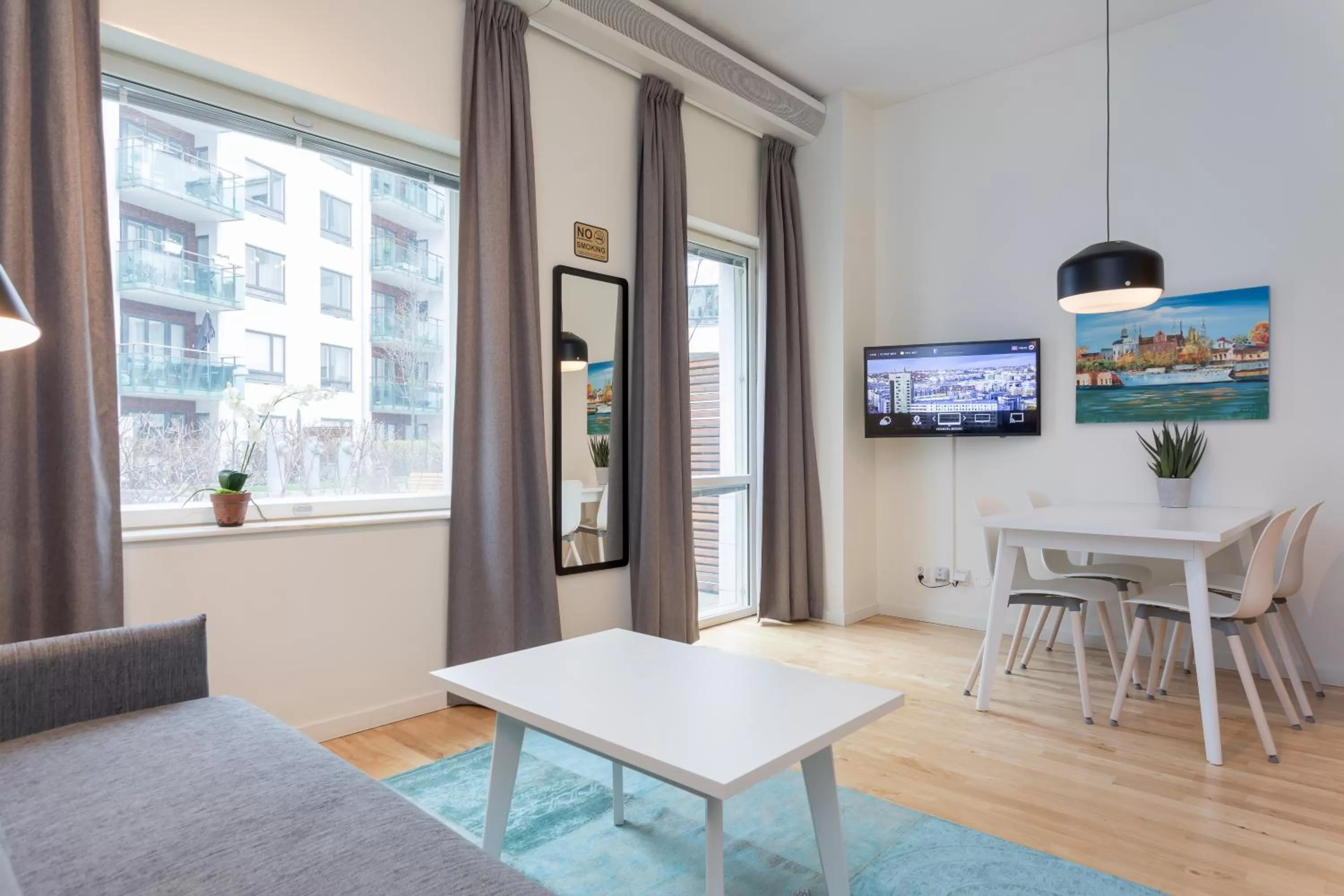 TV and multimedia in ApartDirect Hammarby Sjöstad