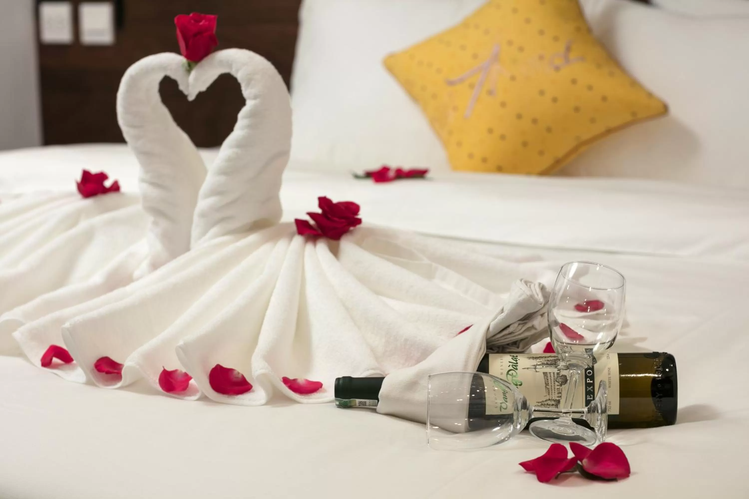 Bed in Hanoi Exclusive Hotel