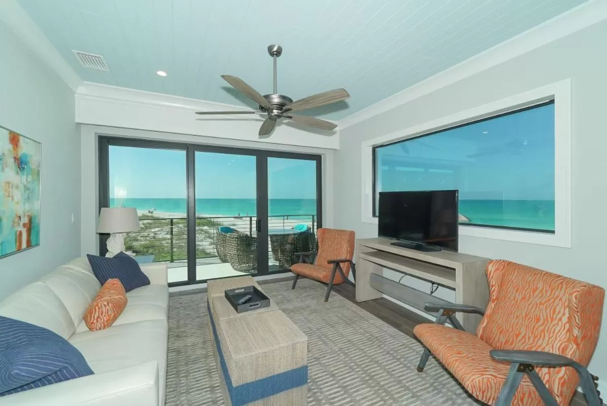 Living room in Anna Maria Beach Resort