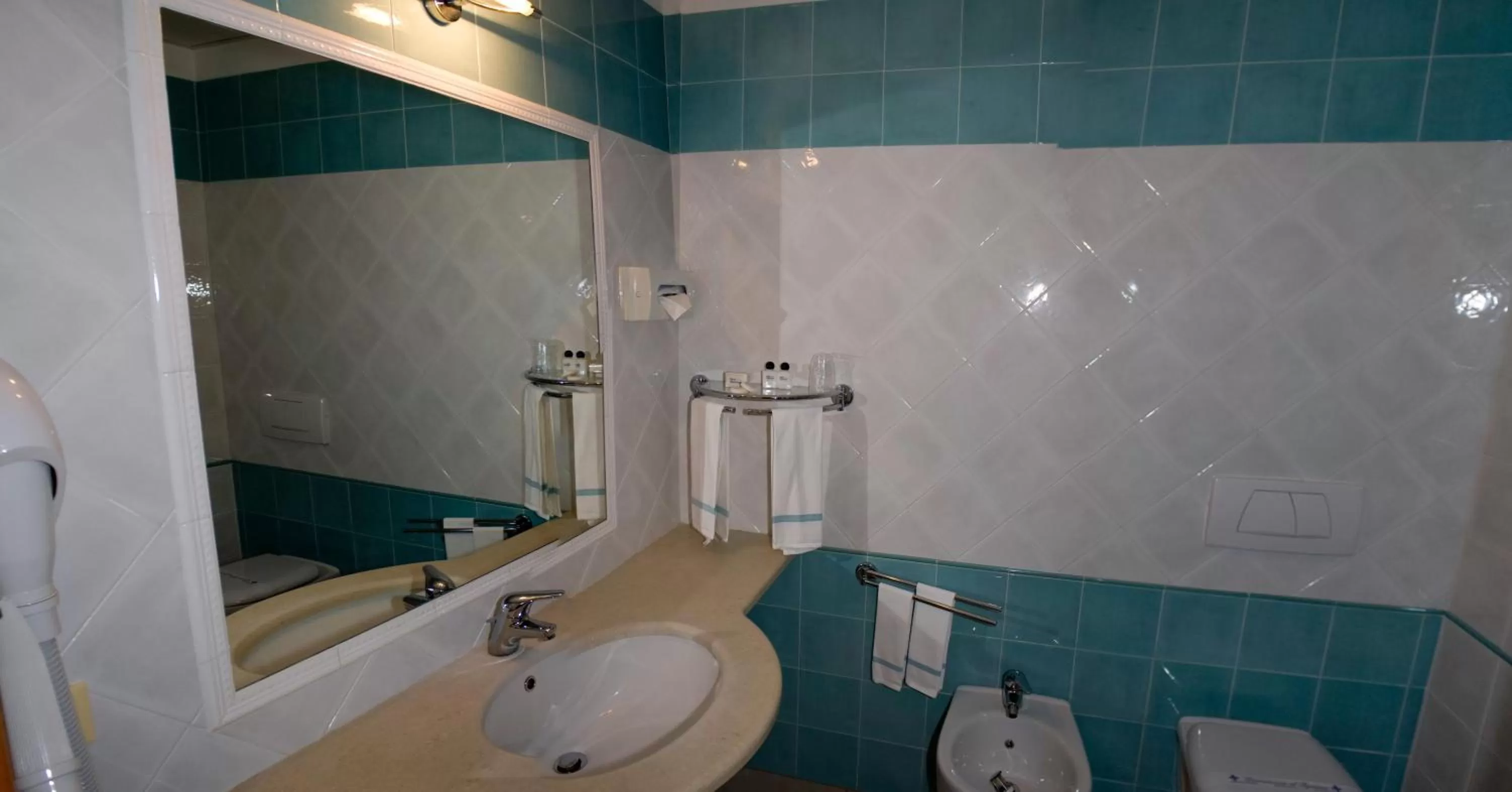 Bathroom in Hotel Marinella