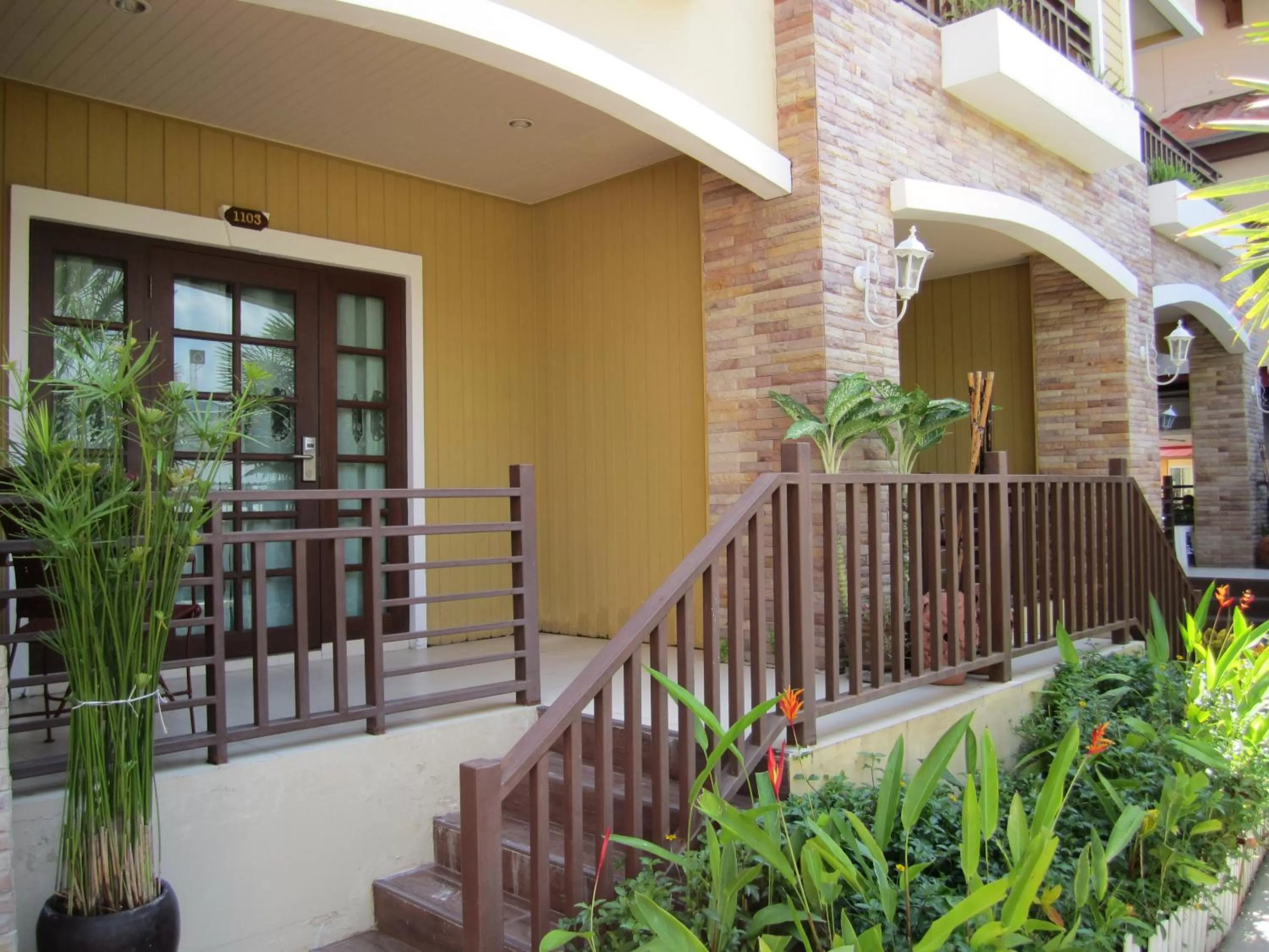 Patio in Wannara Hotel Hua Hin