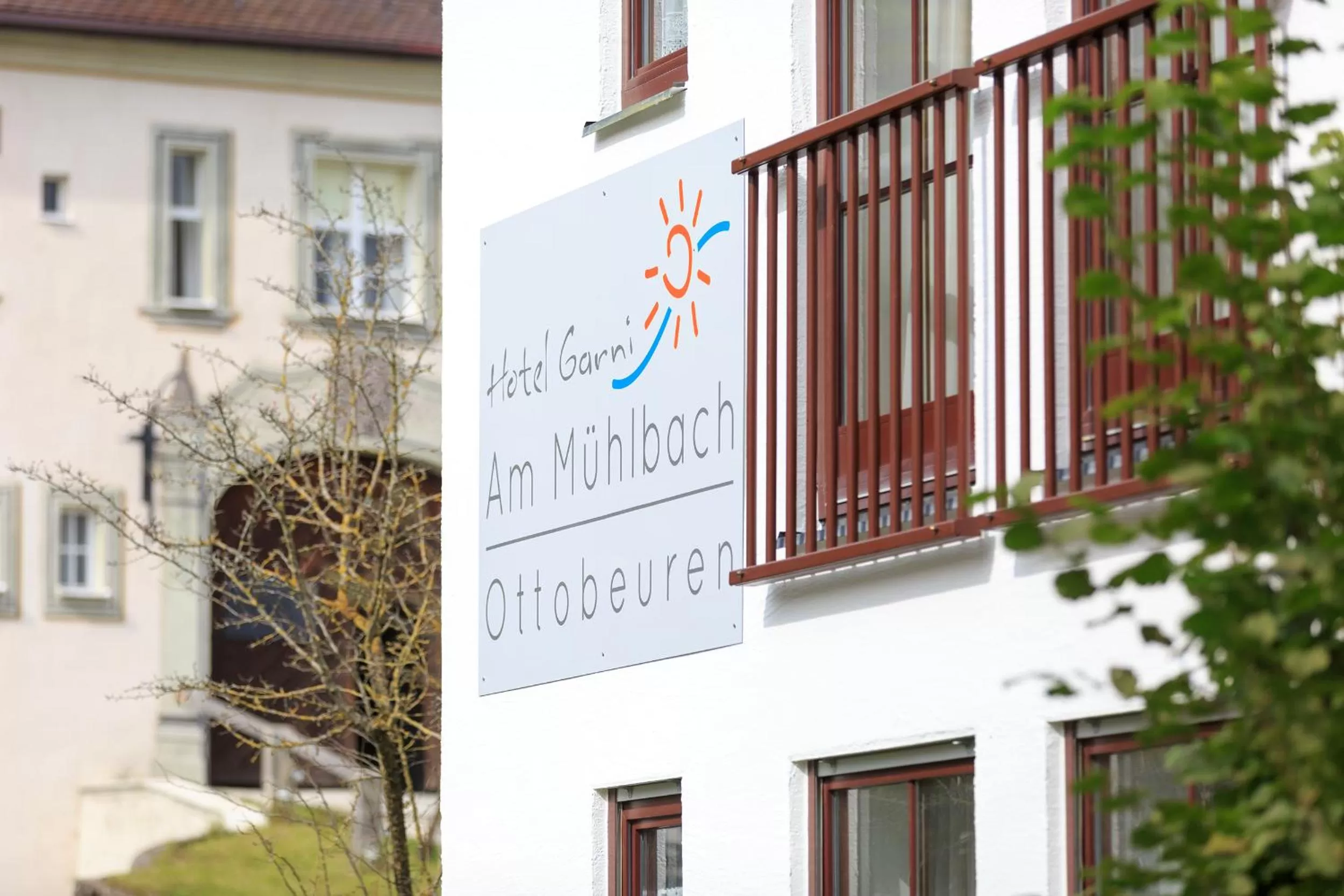 Area and facilities, Property Building in Hotel Garni Gästehaus am Mühlbach