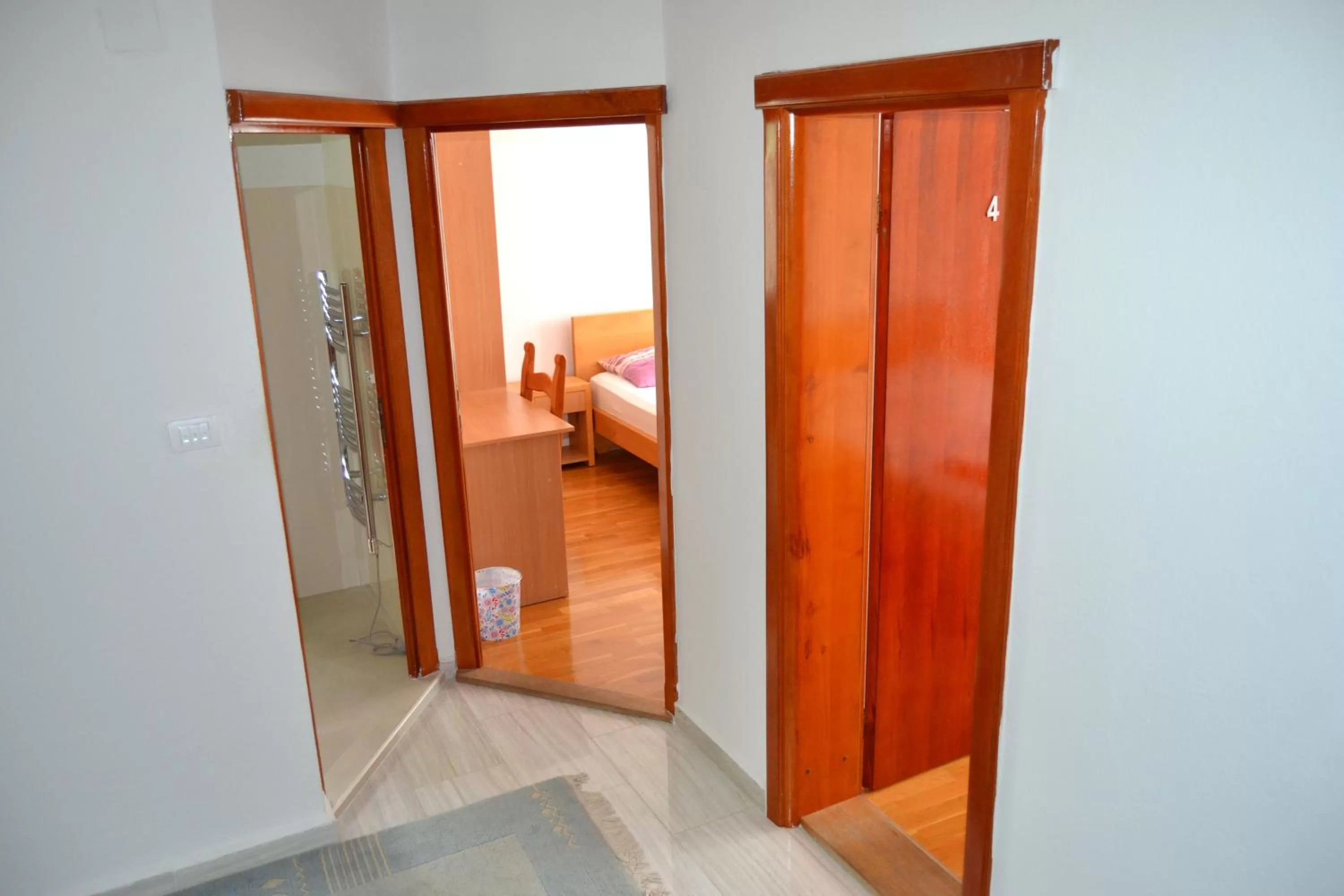 Bed in Tivat Apartments