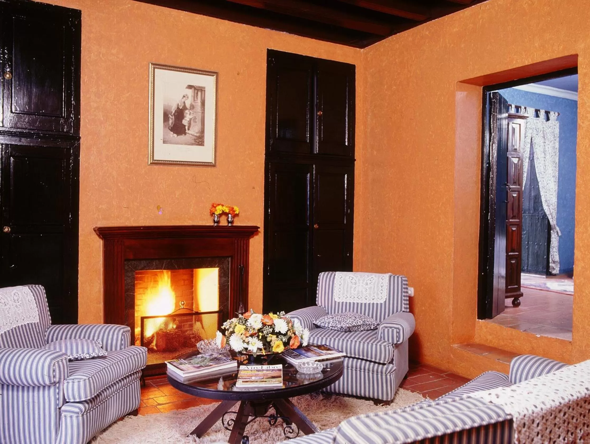 Seating area in Hacienda El Santiscal