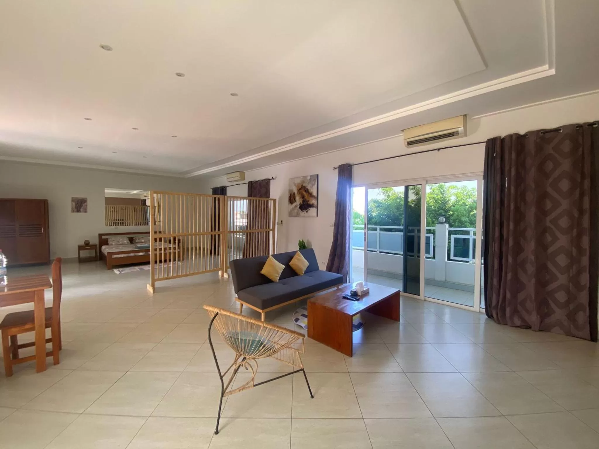 Seating Area in L'Oasis Guesthouse
