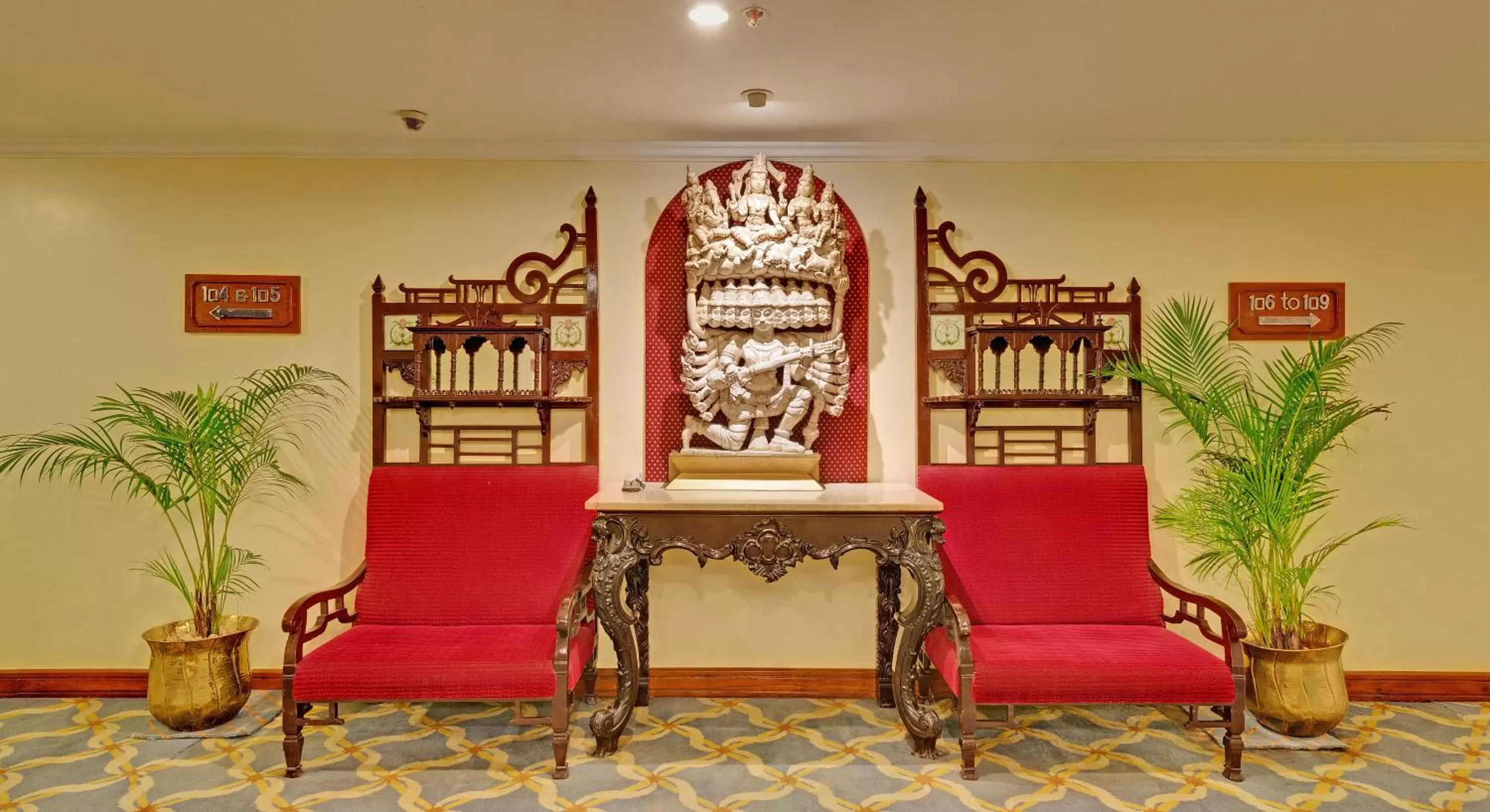 Floor plan in Ambassador Pallava