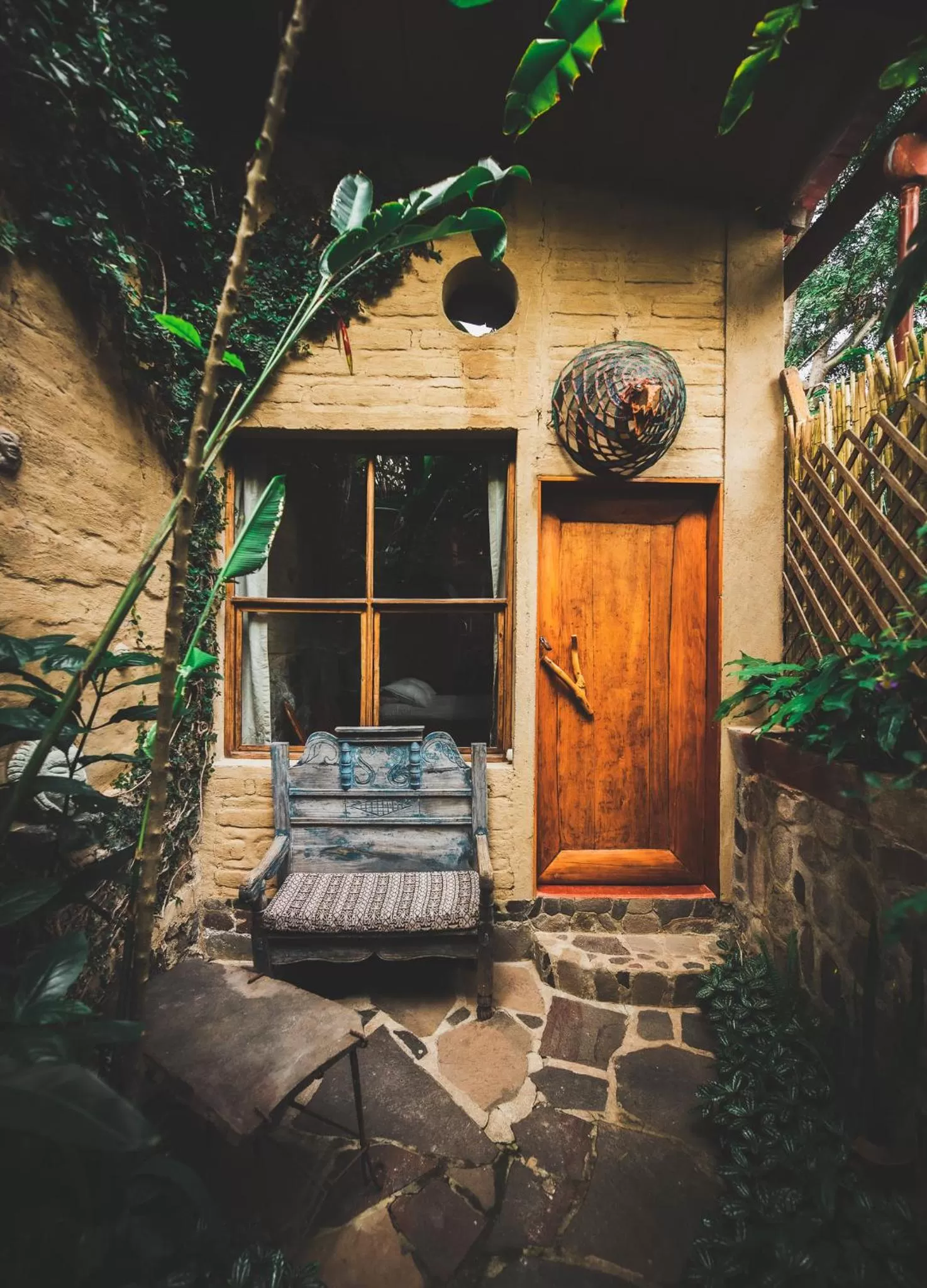 Facade/entrance in Lush Atitlán