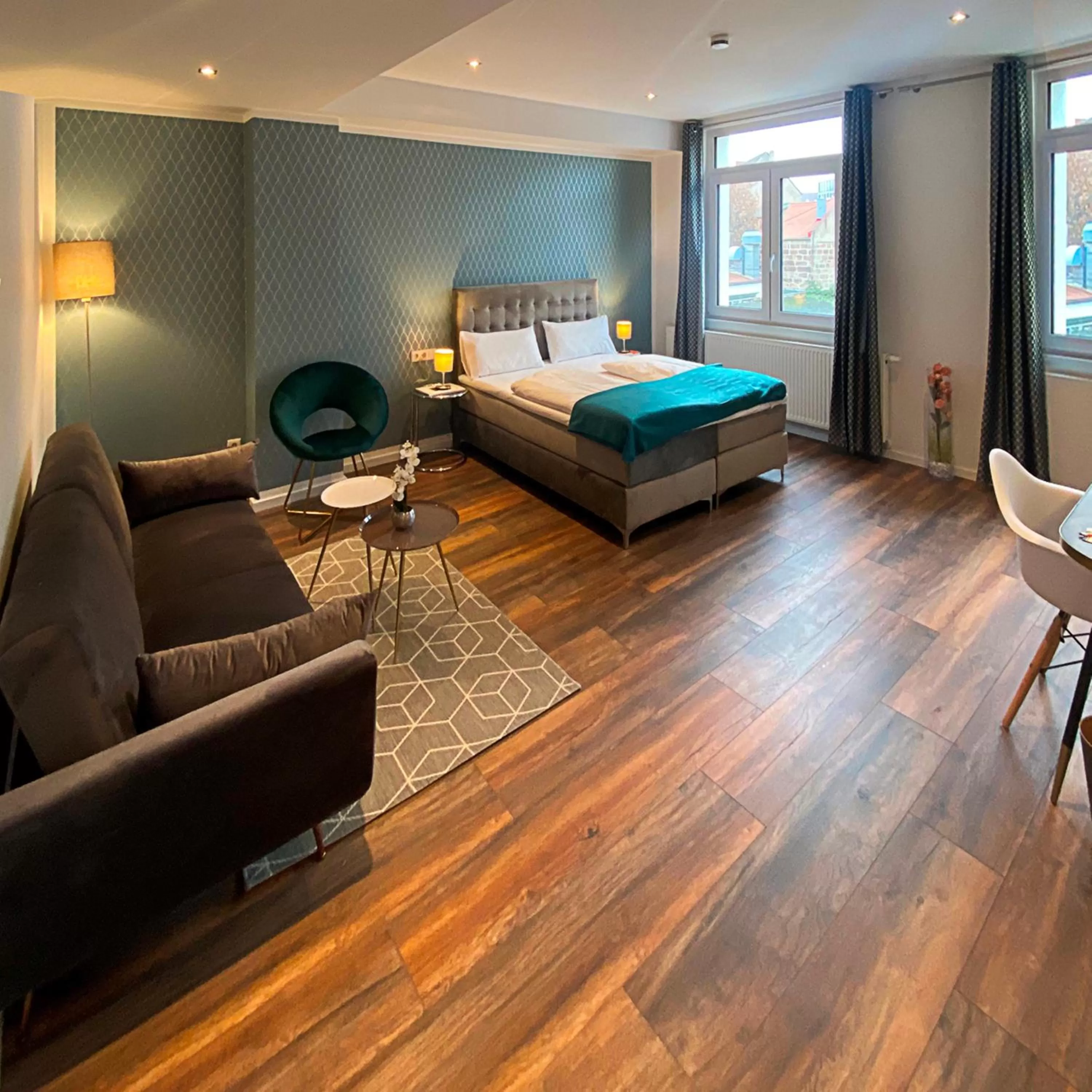 Photo of the whole room, Bed in Nurban Apartments Oldtown