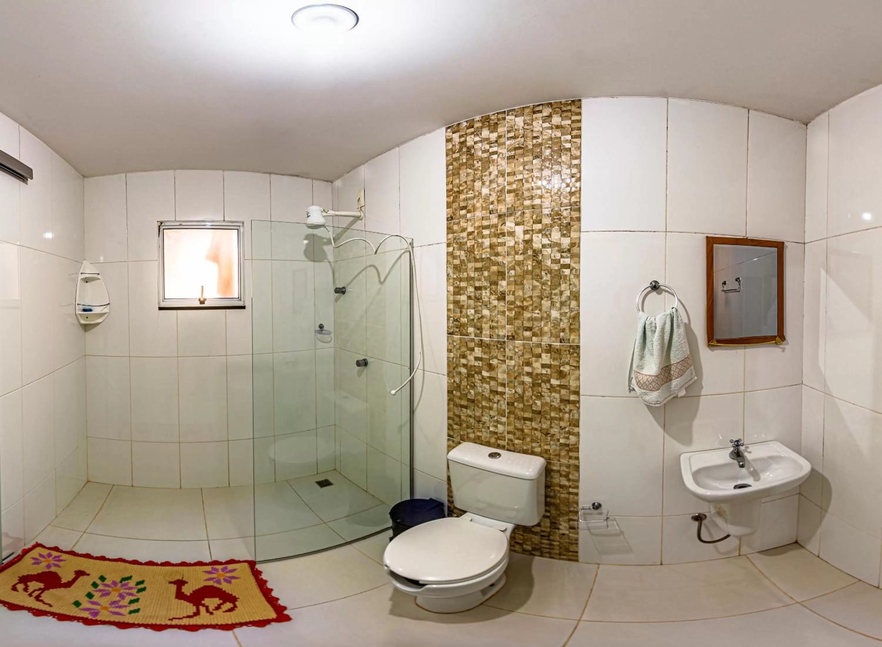 Bathroom in Pousada Jardim Brasília