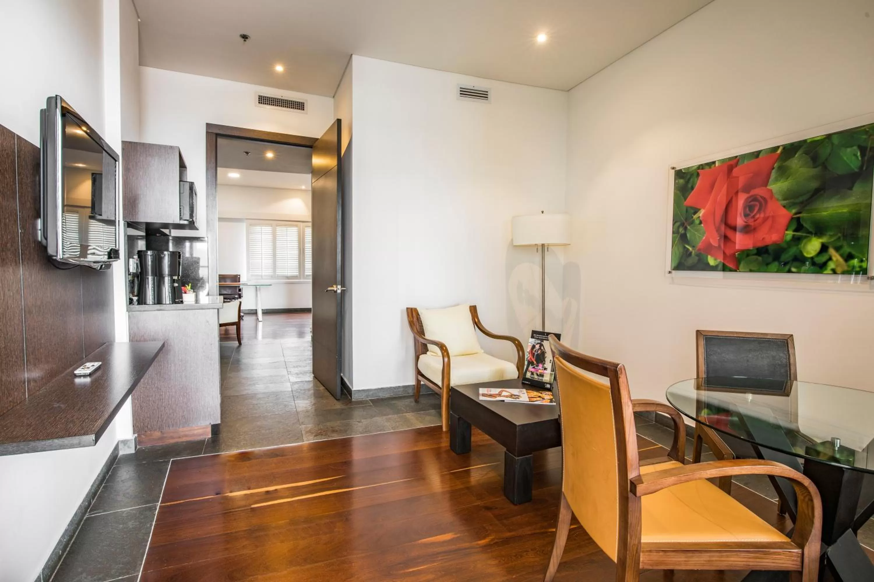 Living room in Hotel Spiwak Chipichape Cali