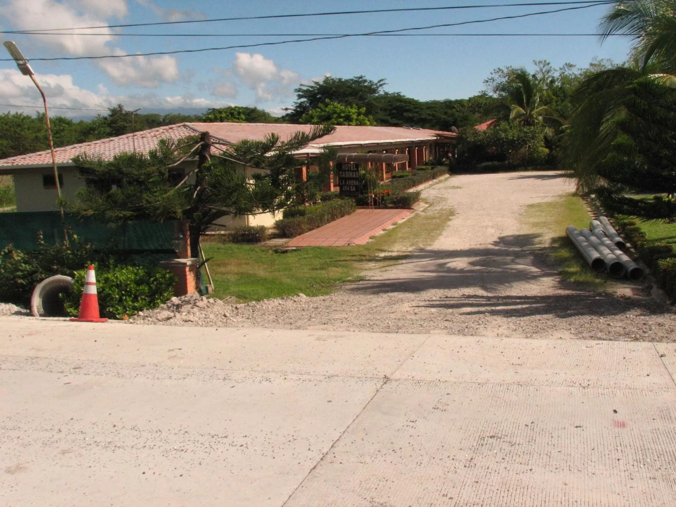 Facade/entrance in Hotel La Arena