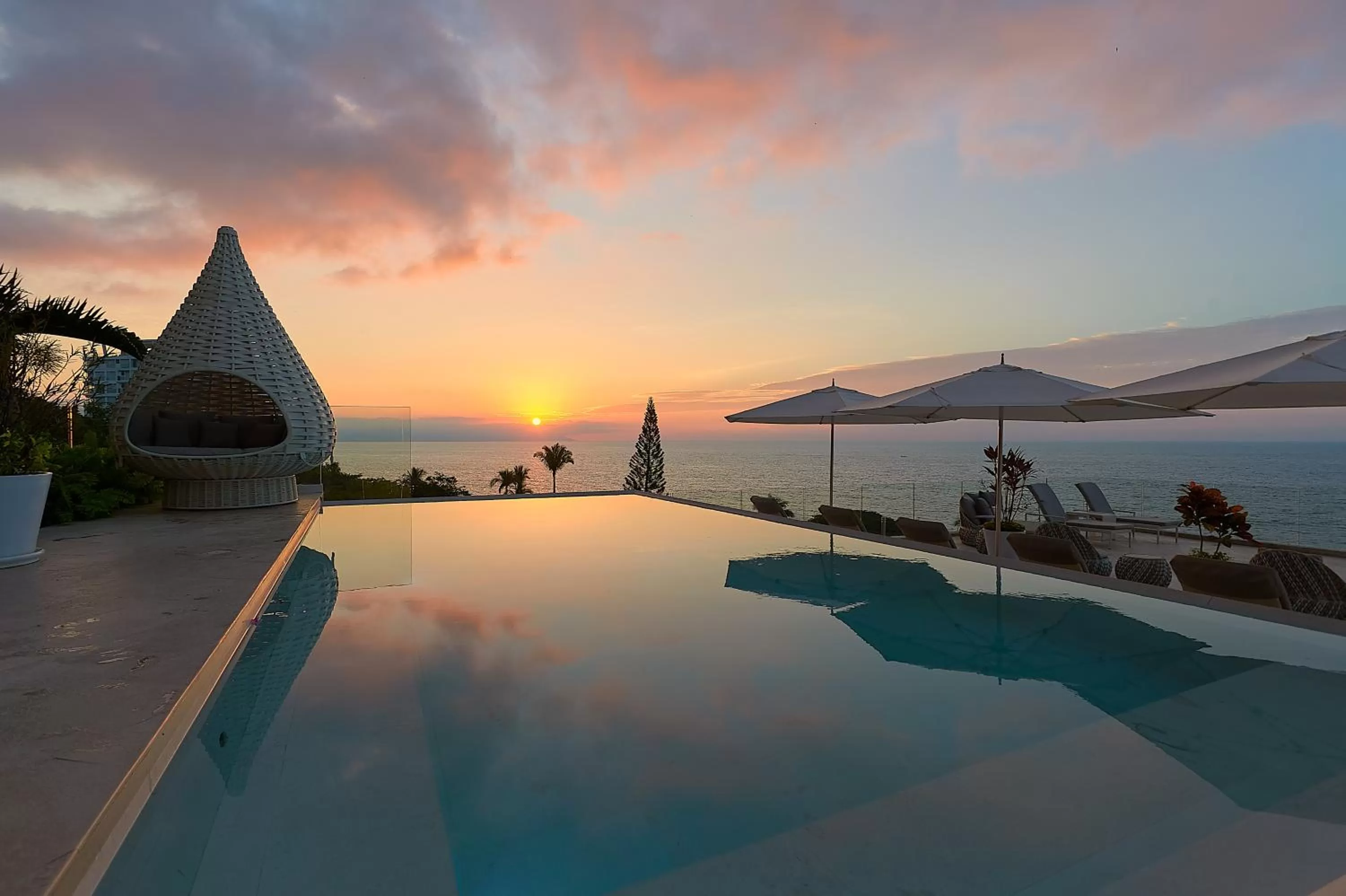 Pool view in Maxwell Residences at Indah